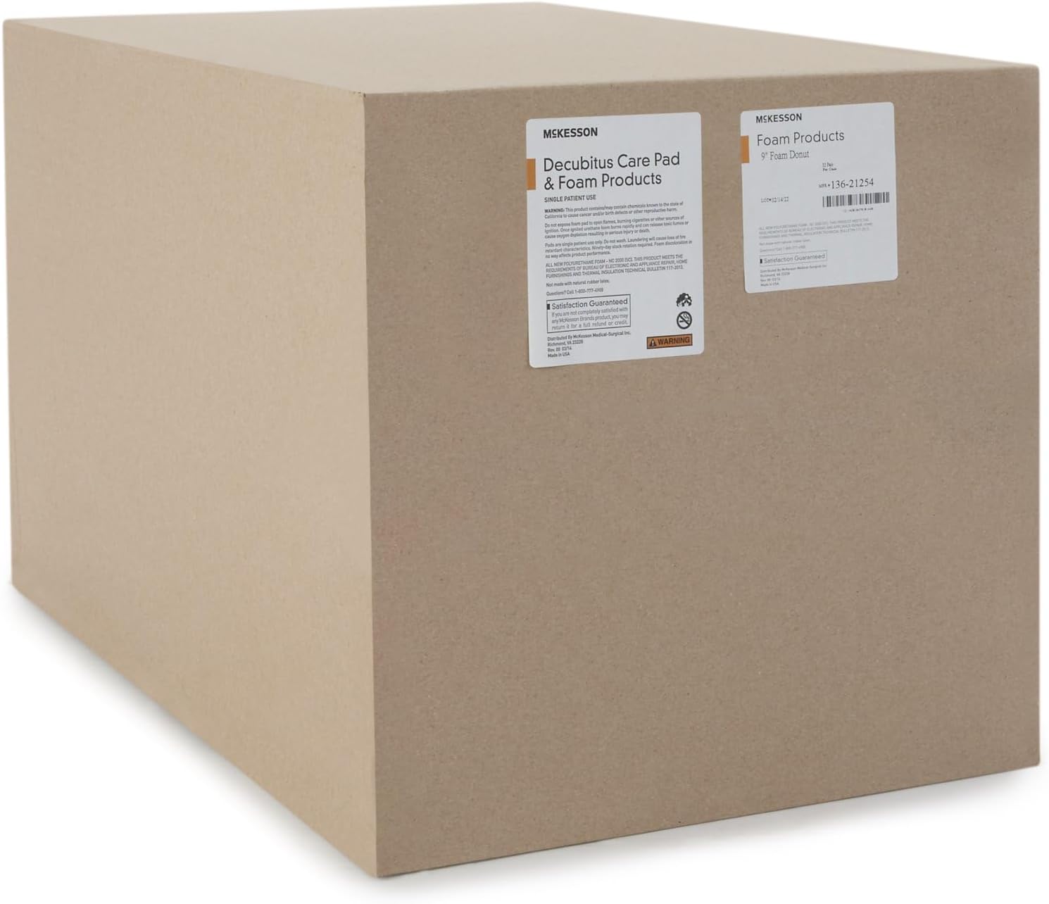 McKesson Donut Pillow for Tailbone Hemorrhoid Relief