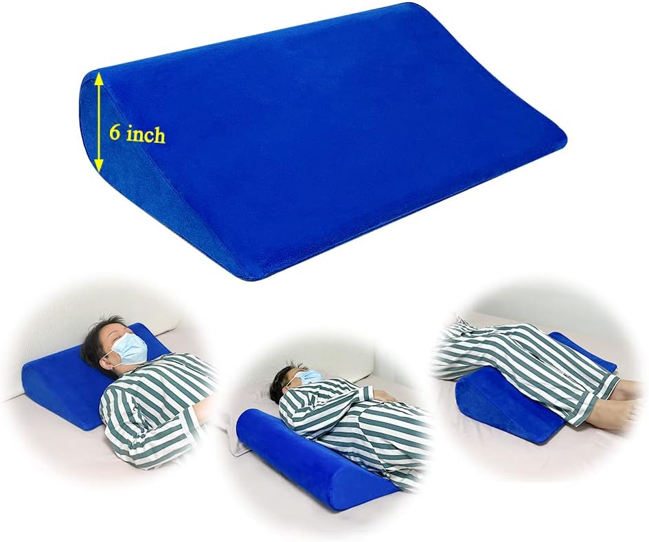 AOSSA Wedge Pillow for After Surgery and Snoring Relief