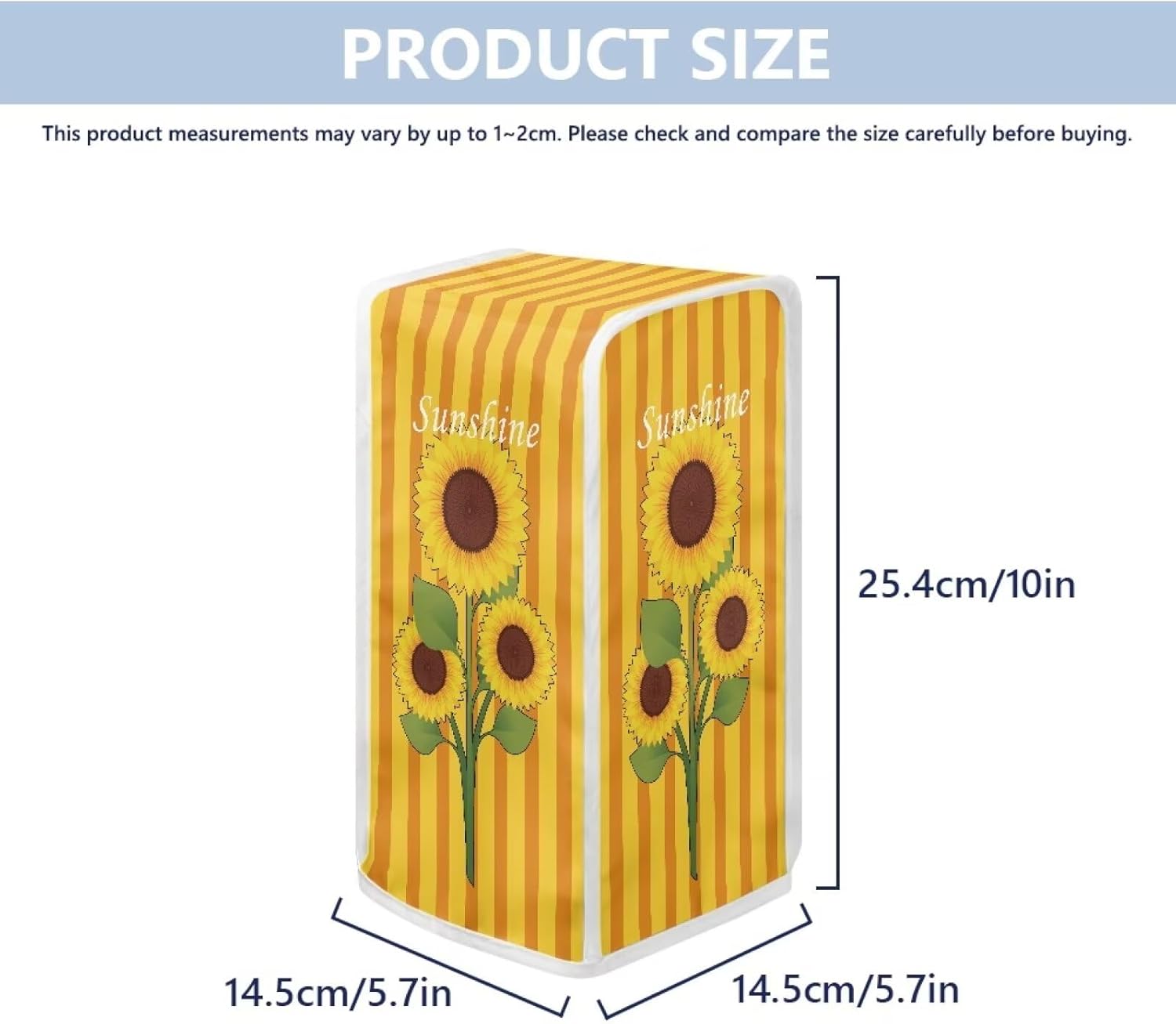 Kathyboom Sunflower Electric Can Opener Dust Cover 1