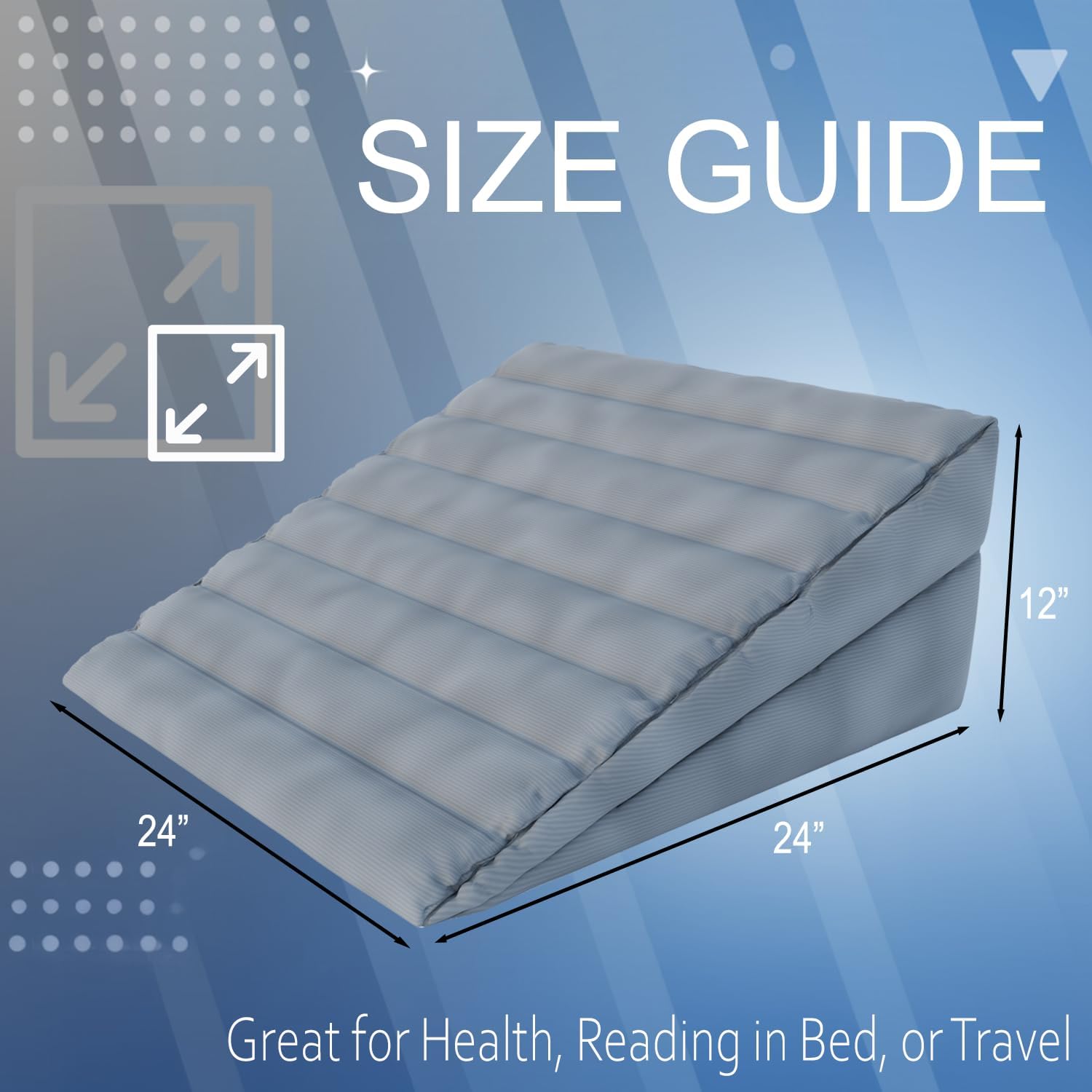 Thomasville Boyd Sleep Dual Chamber Air Wedge Pillow
