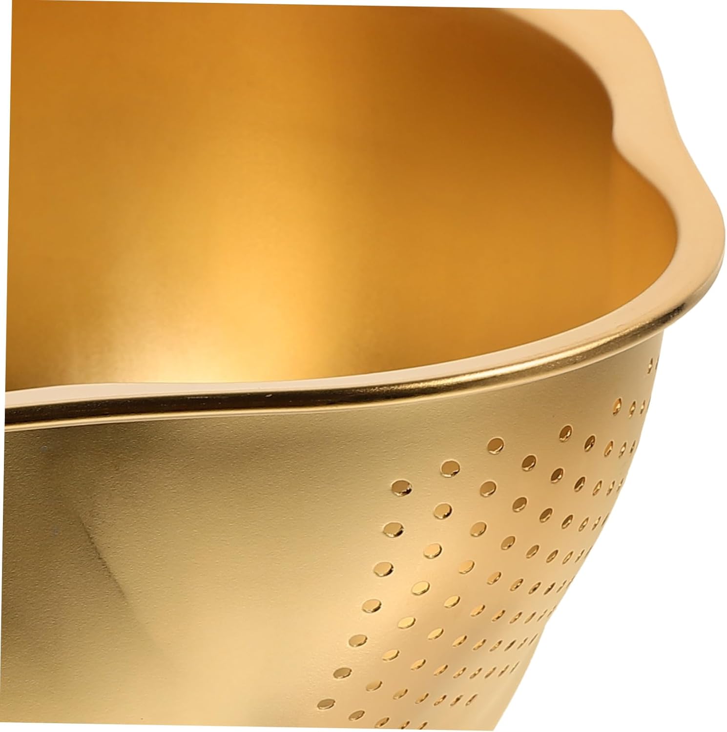 Convenient Colander with Fine Mesh for Rice and Vegetables