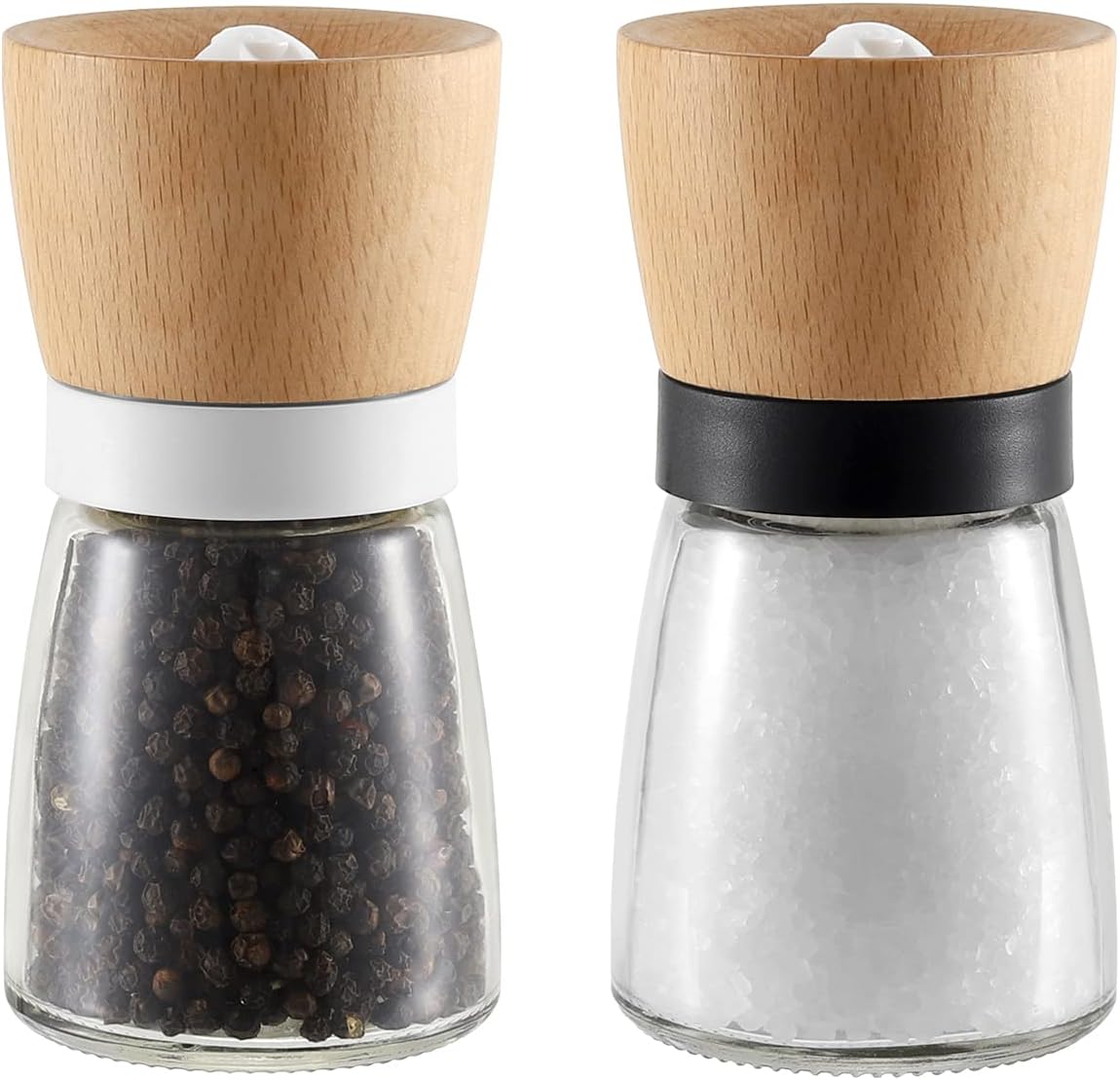 VEVOK CHEF Salt Pepper Grinder Set
