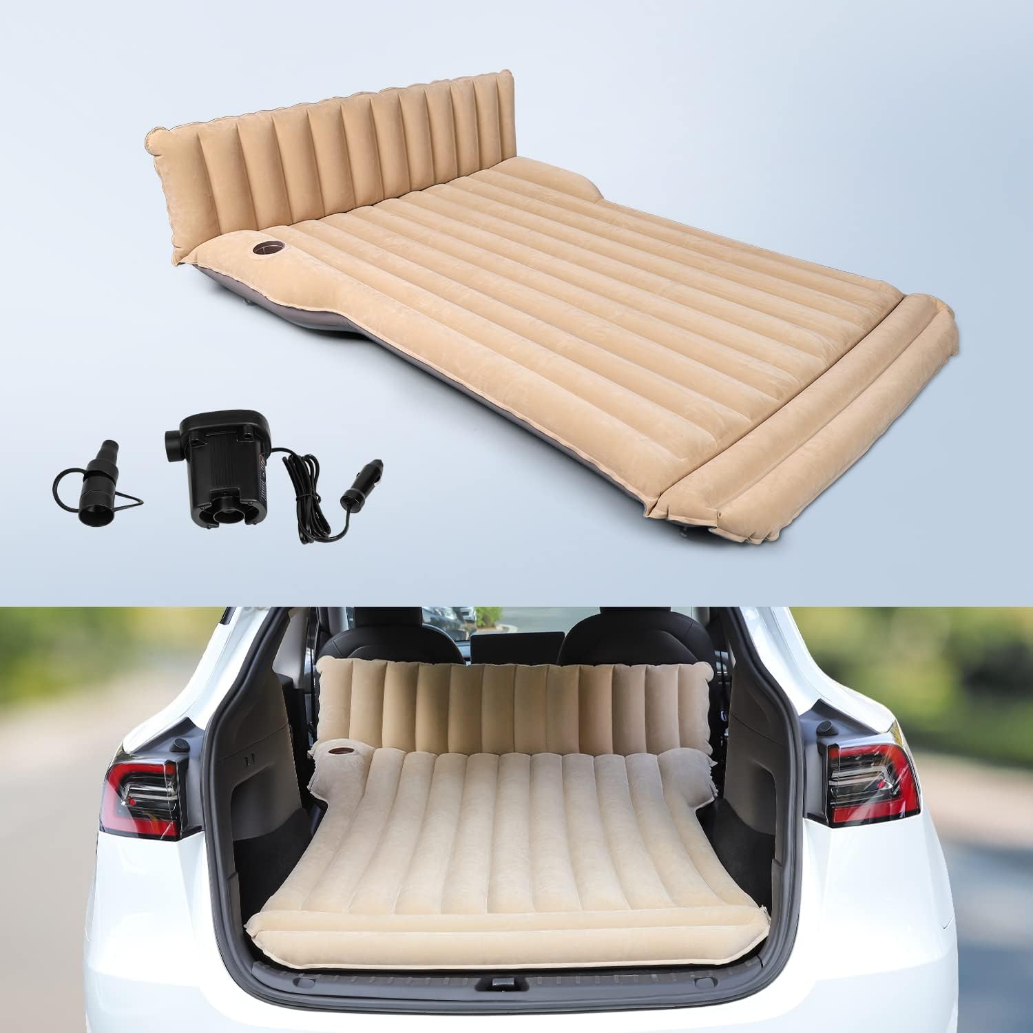 ThinSGO Universal Car Air Mattress for Tesla and SUVs