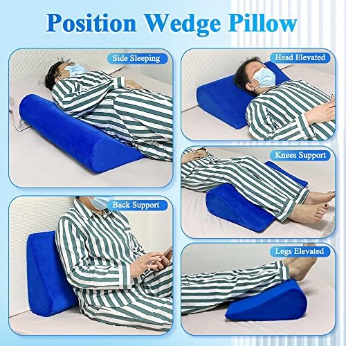 AOSSA Wedge Pillow for After Surgery and Snoring Relief