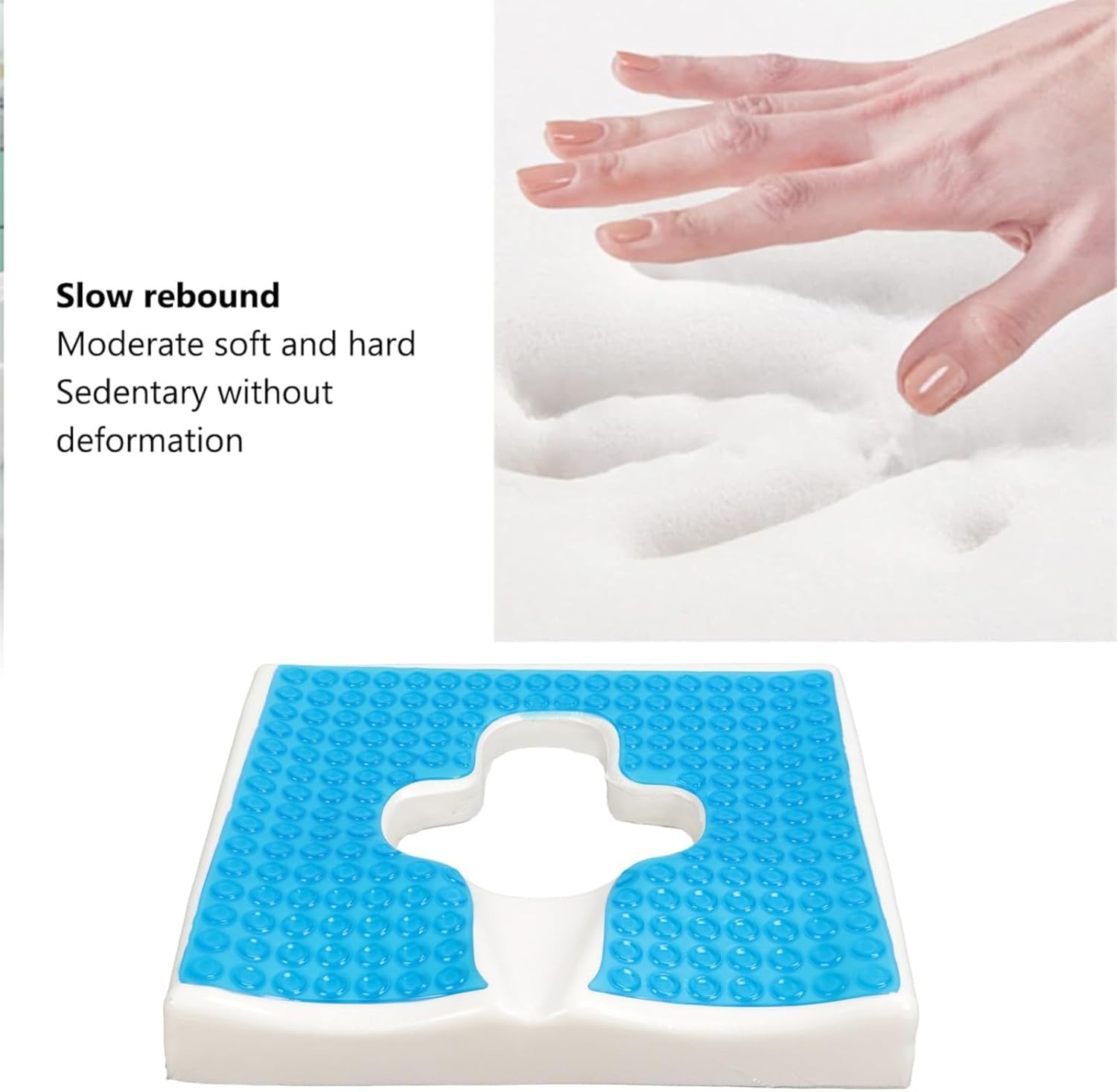 T-Shaped Anti-Decubitus Bed Cushion for Elderly and Disabled