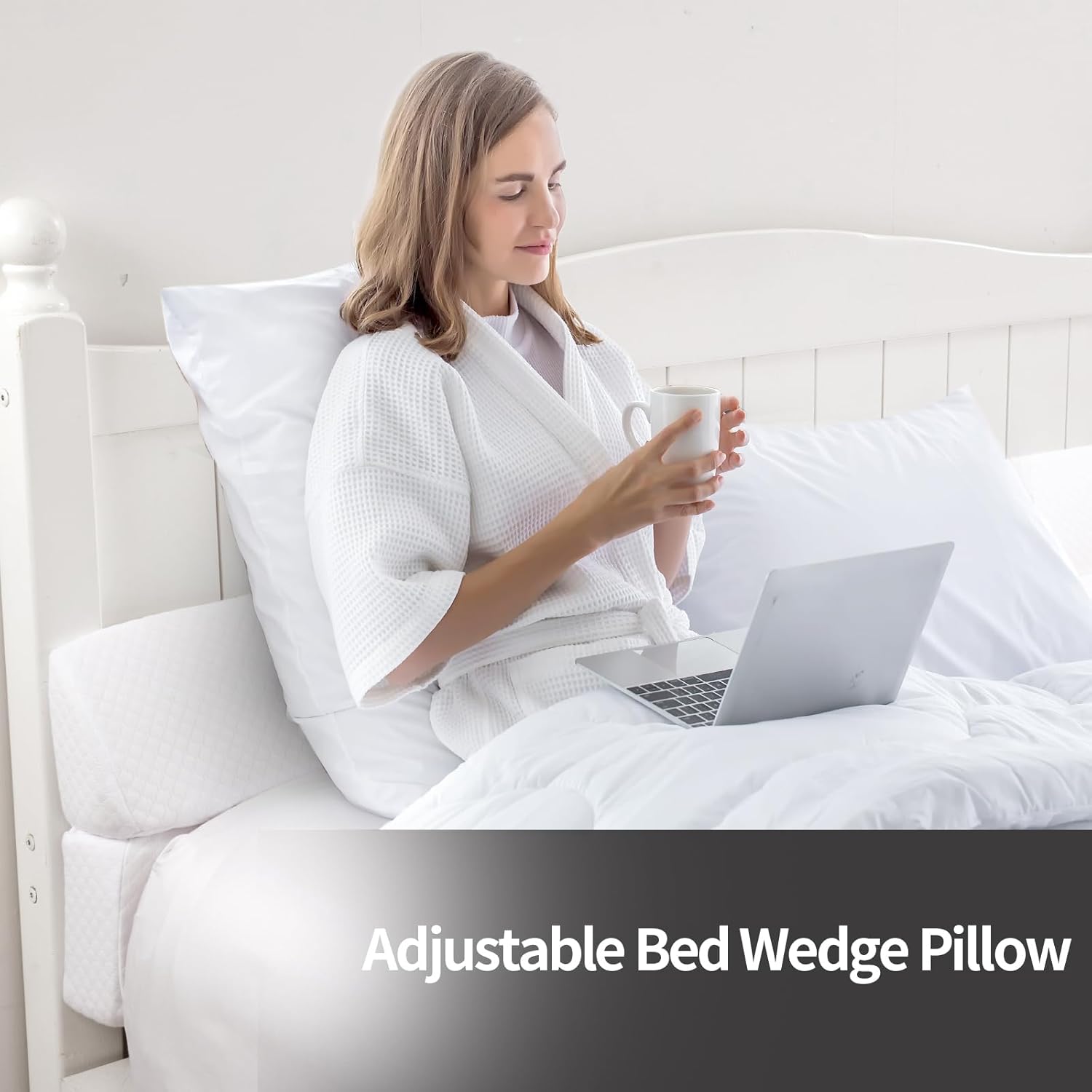 MABOZOO Foldable Gap Filler Pillow for Headboard