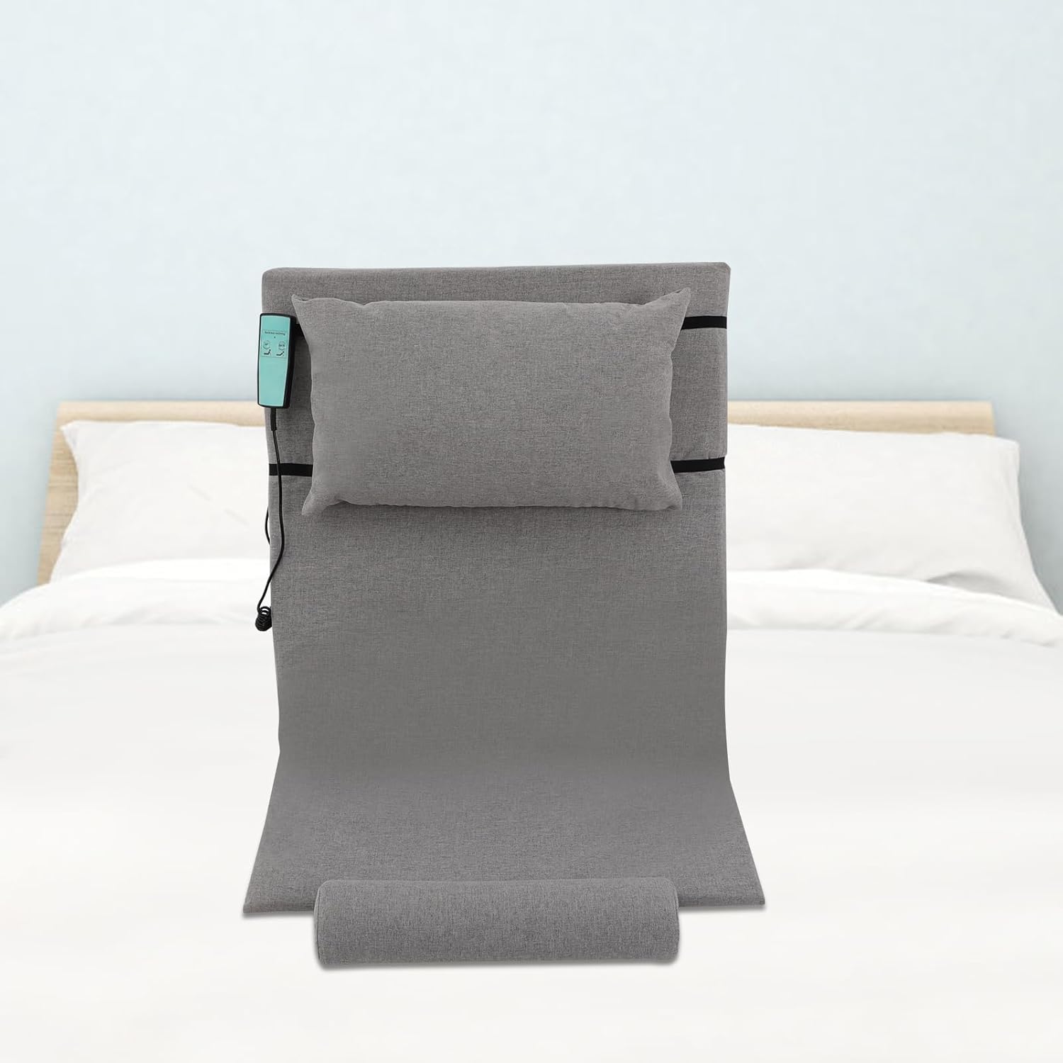 Electric Adjustable Bed Back Rest for Elderly and Disabled 300lbs Grey