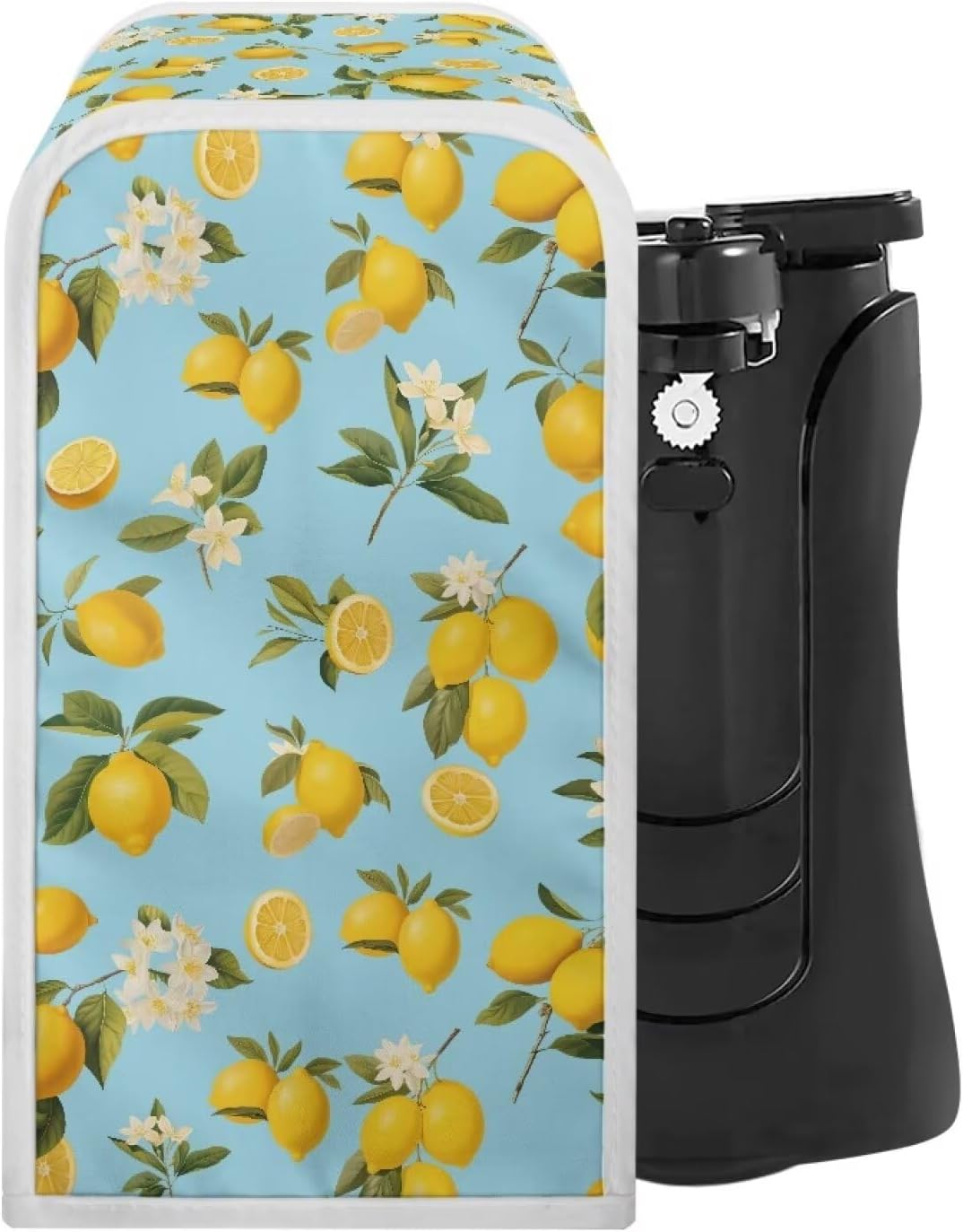 Annejudy Lemon Pattern Electric Can Opener Cover