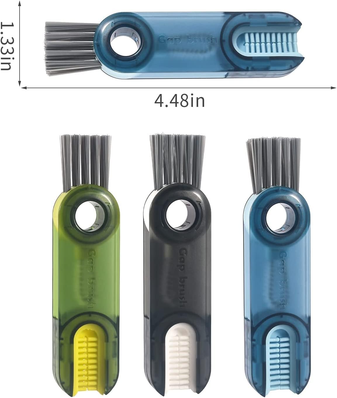 3 in 1 Multifunctional Bottle Cup Lid Cleaner