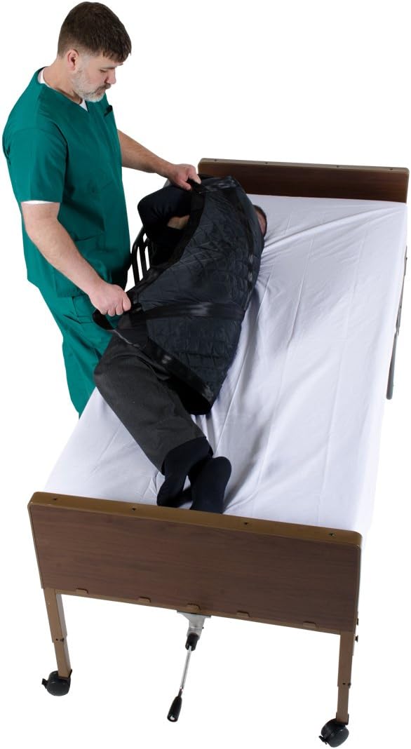 Patient Aid Positioning Sheet with Handles for Safe Patient Repositioning 1