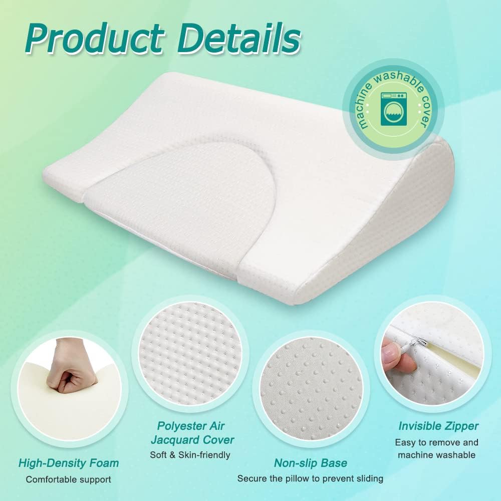 KAAMOS Bedsore Turning Wedge Pillow 236 Inch