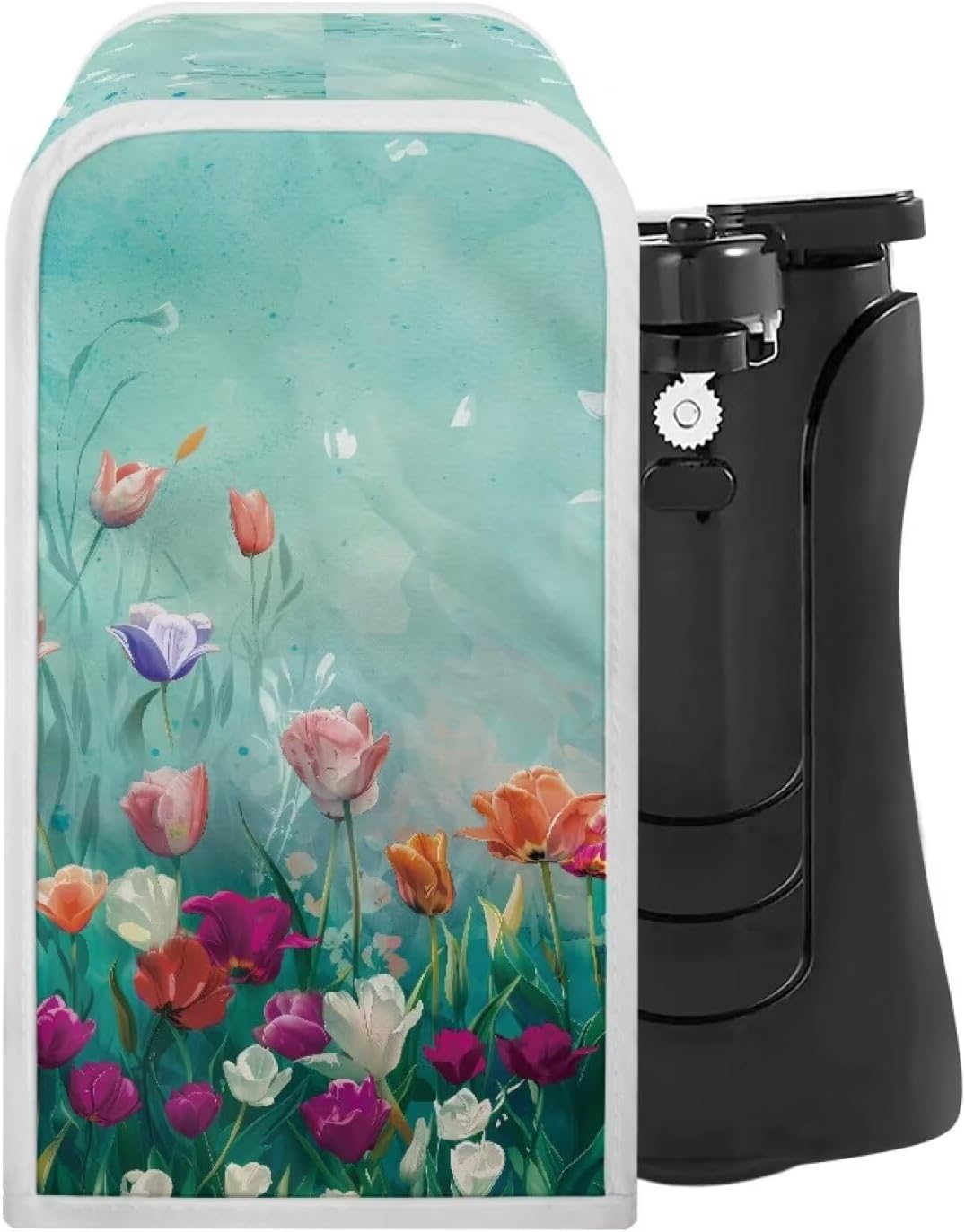ZOUTAIRONG Colorful Tulip Can Opener Dust Cover