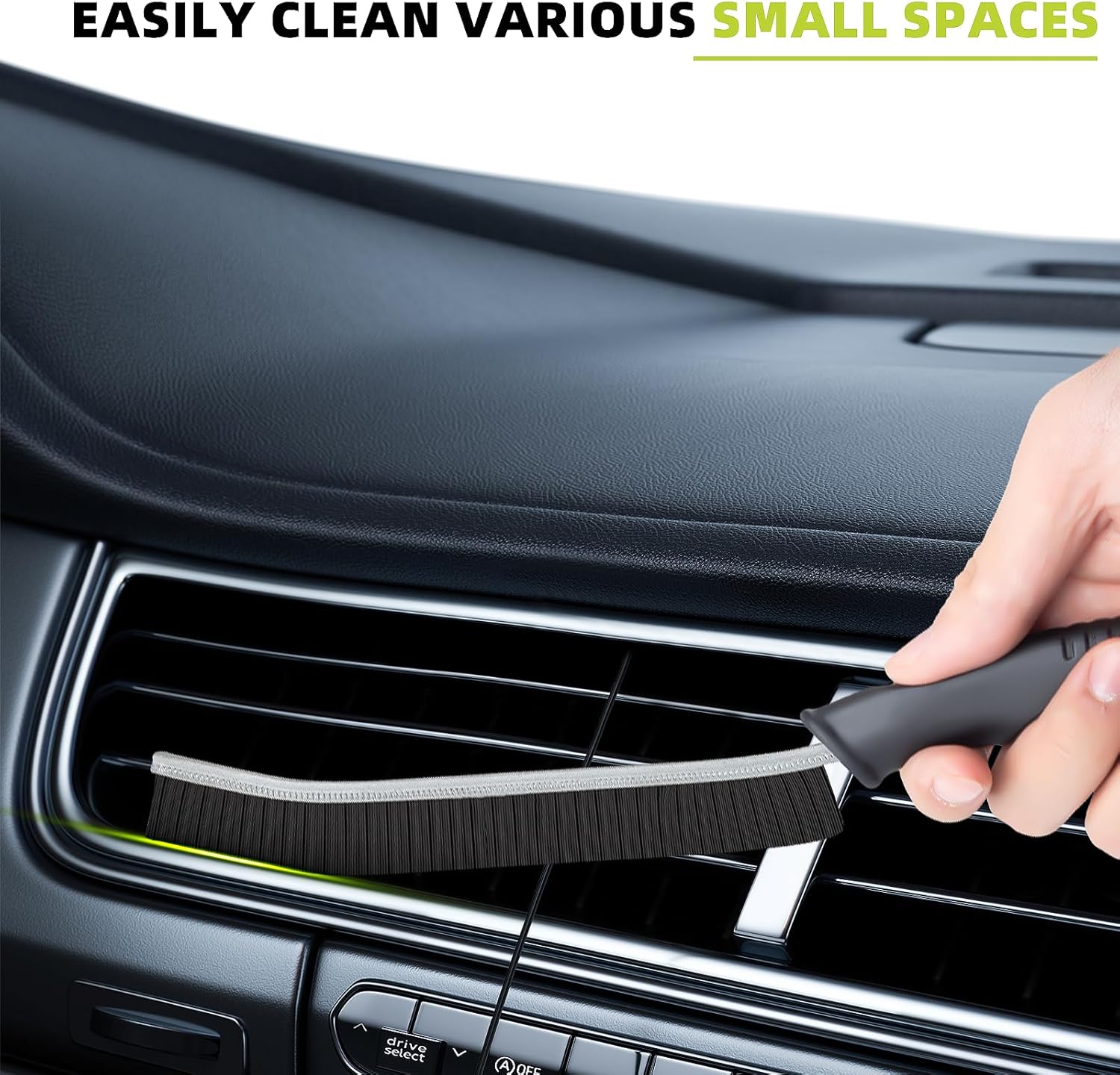 SXhyf Hard Bristle Crevice Cleaning Brush - Versatile Durable