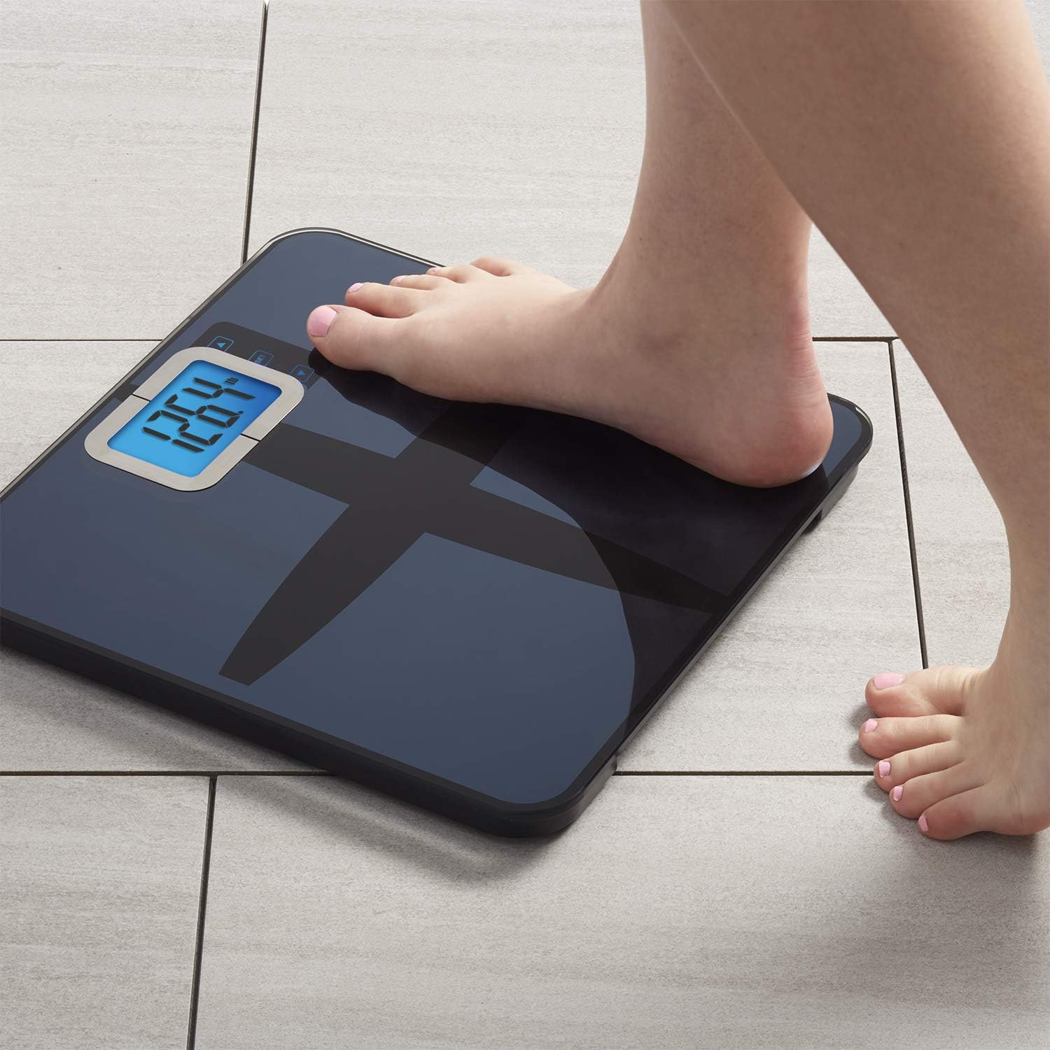 Instatrack Digital Body Composition Scale with Blue Backlight 1