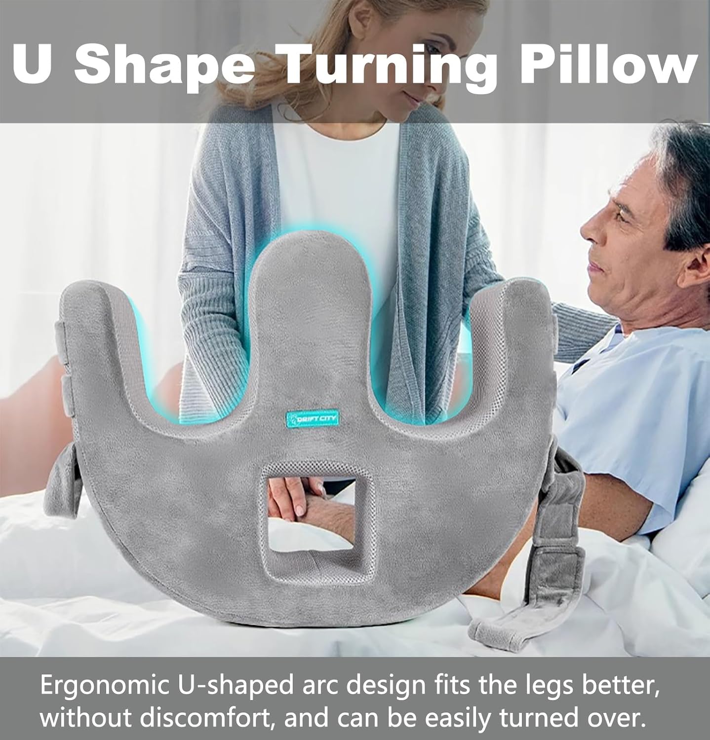 ERRULAN Hollow Turning Pillow for Paralyzed Patients