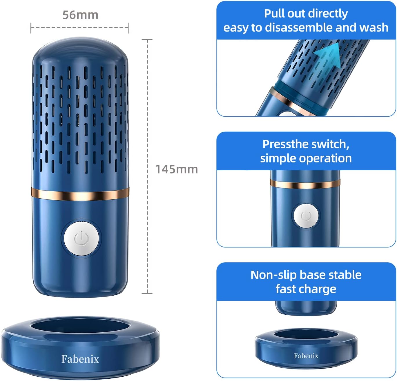 Fruit and Vegetable Cleaning Machine with USB Wireless Charging