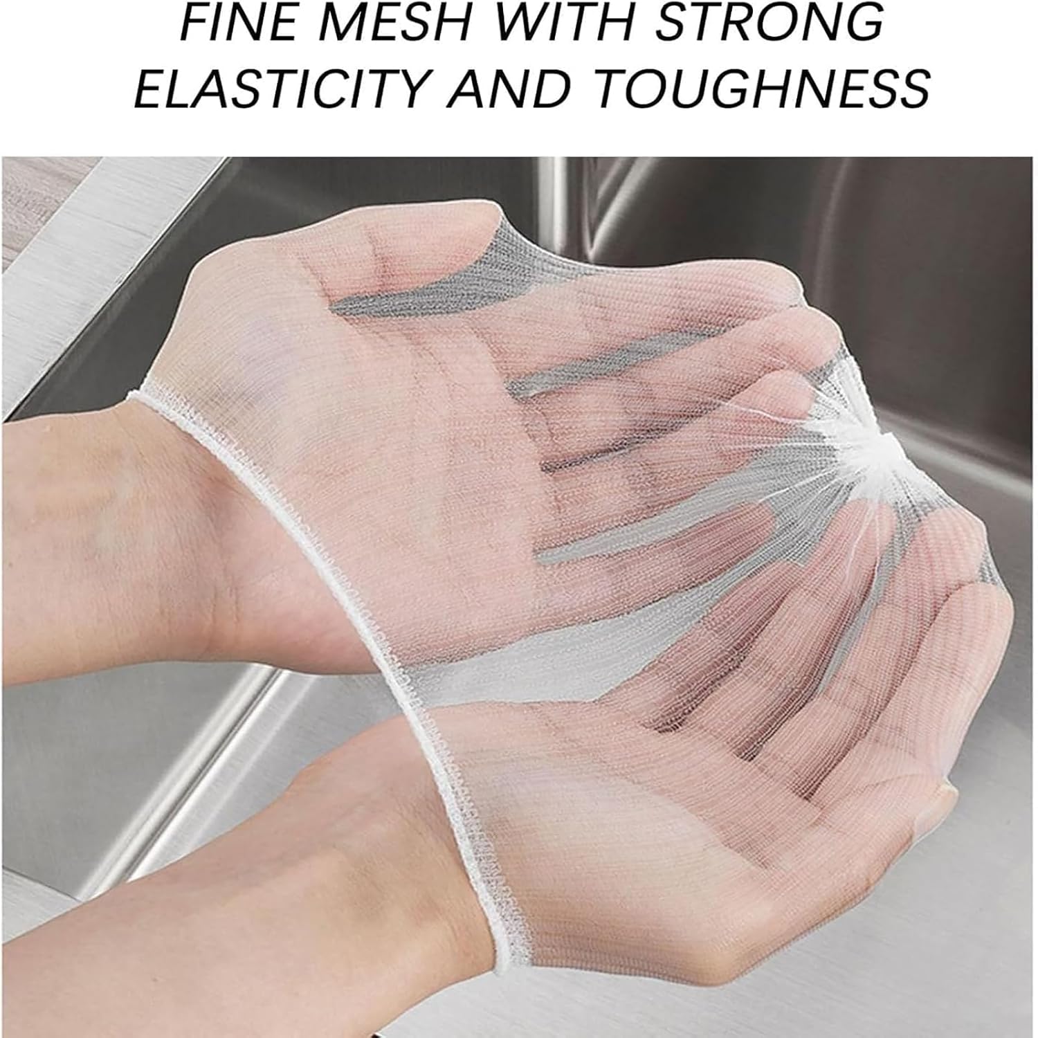 Space-Saving Foldable Mesh Mate Sink Strainer