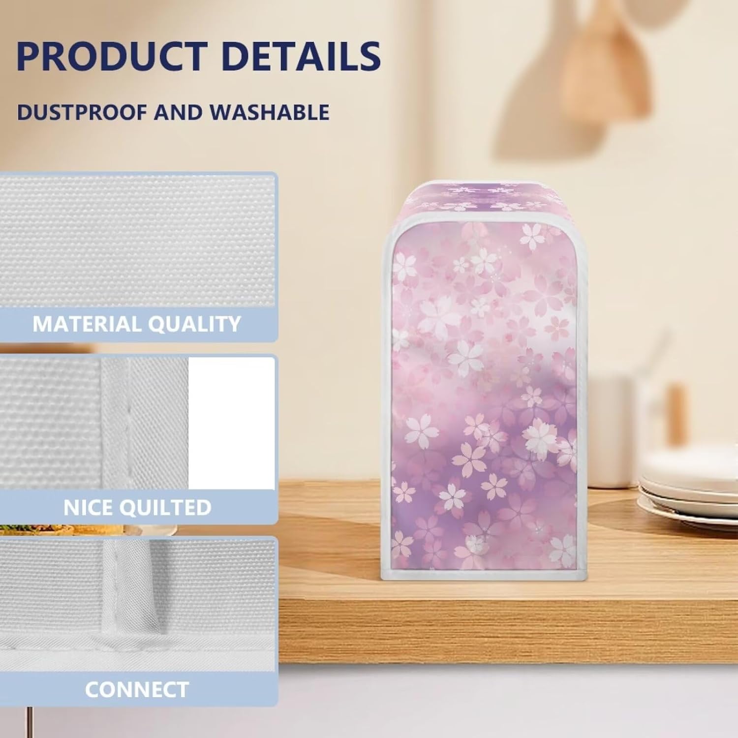 Cherry Blossom Electric Can Opener Dust Cover