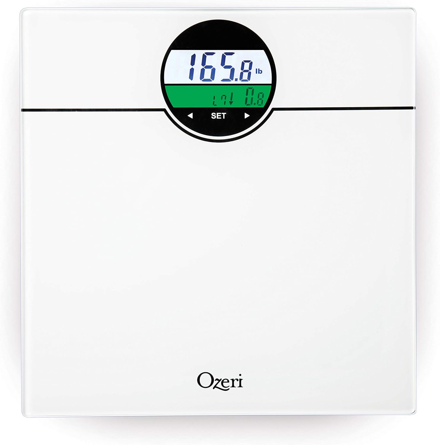 Ozeri WeightMaster 400 lbs Digital Scale with BMI Detection