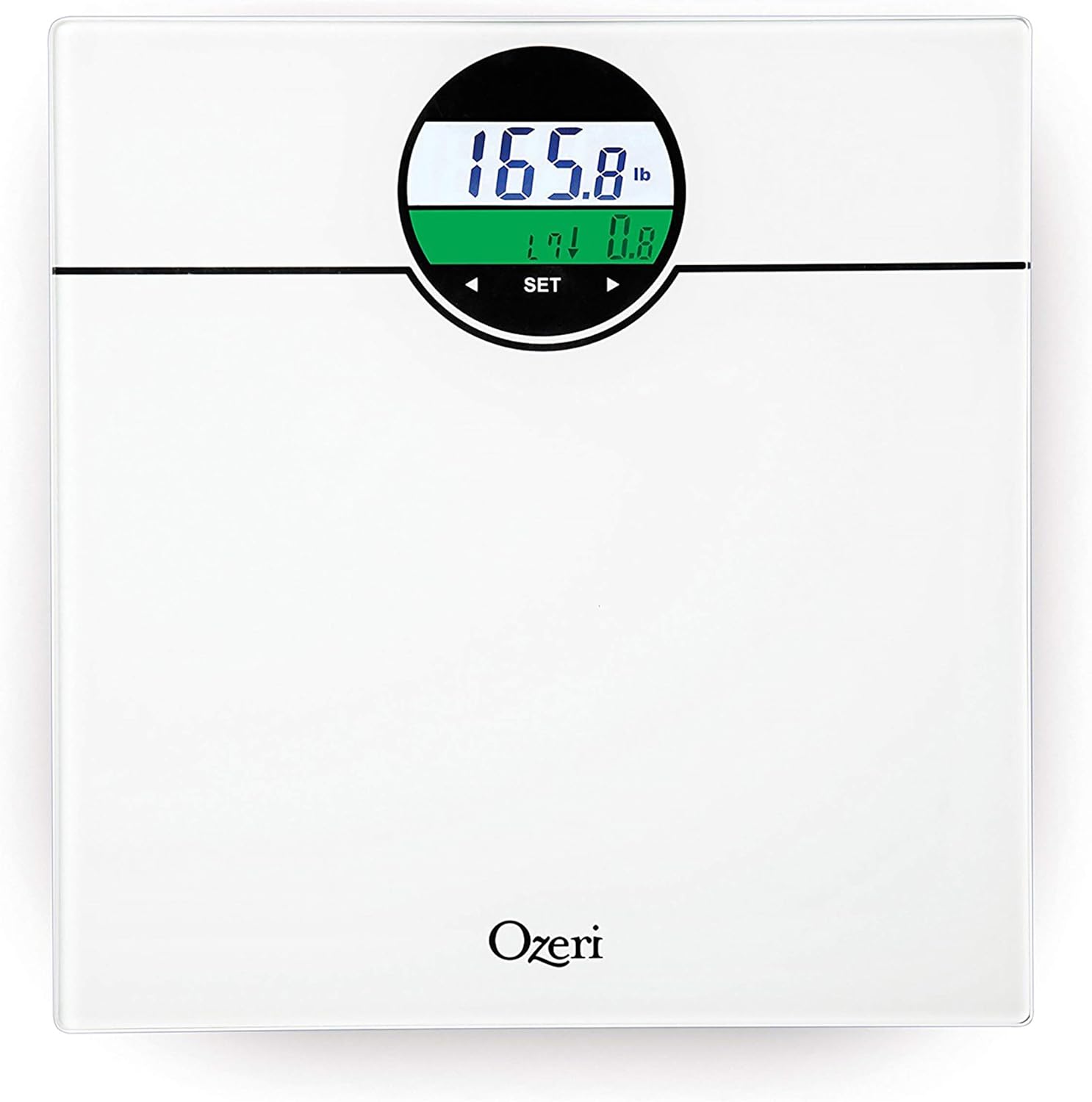 Ozeri WeightMaster 400 lbs Digital Scale with BMI Detection