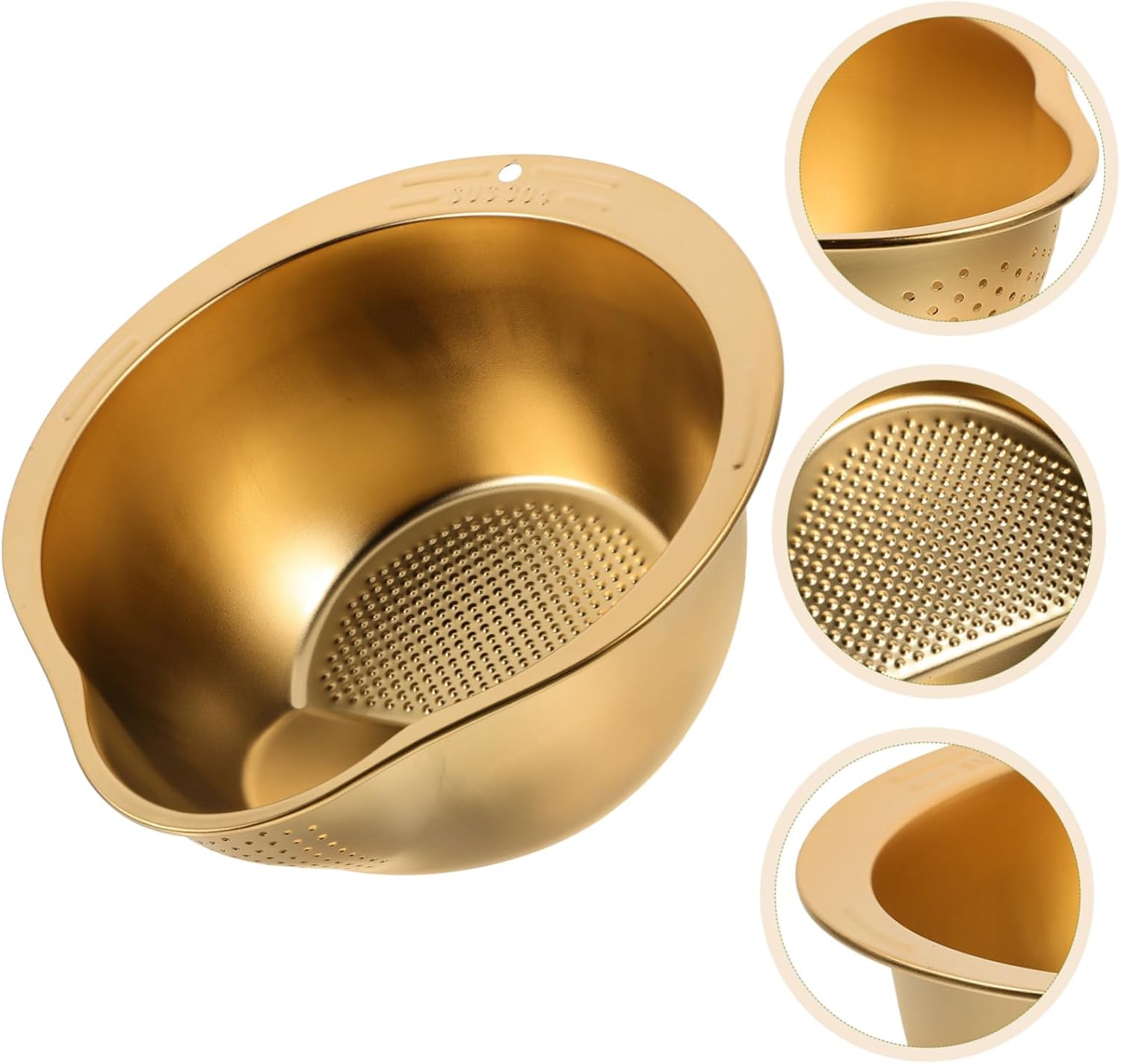 ABOOFAN Stainless Steel Colander with Drain Board