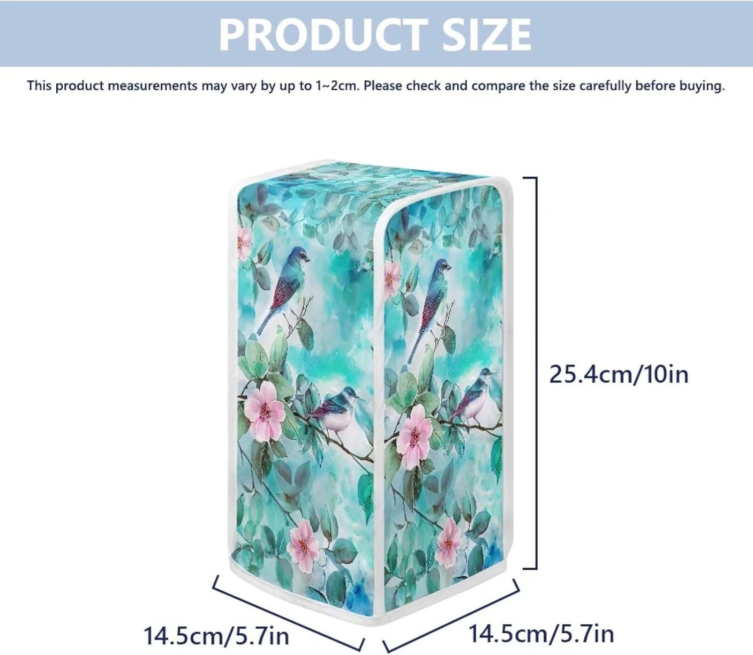 ZOUTAIRONG Electric Can Opener Dust Cover with Hummingbird Pattern