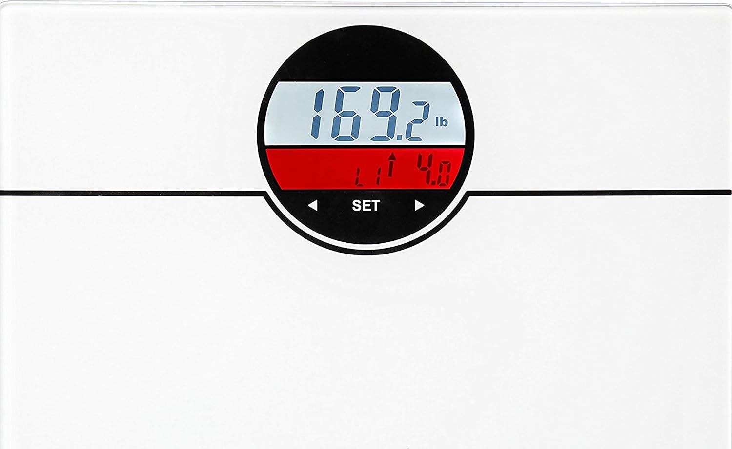 Ozeri WeightMaster 400 lbs Digital Scale with BMI Detection