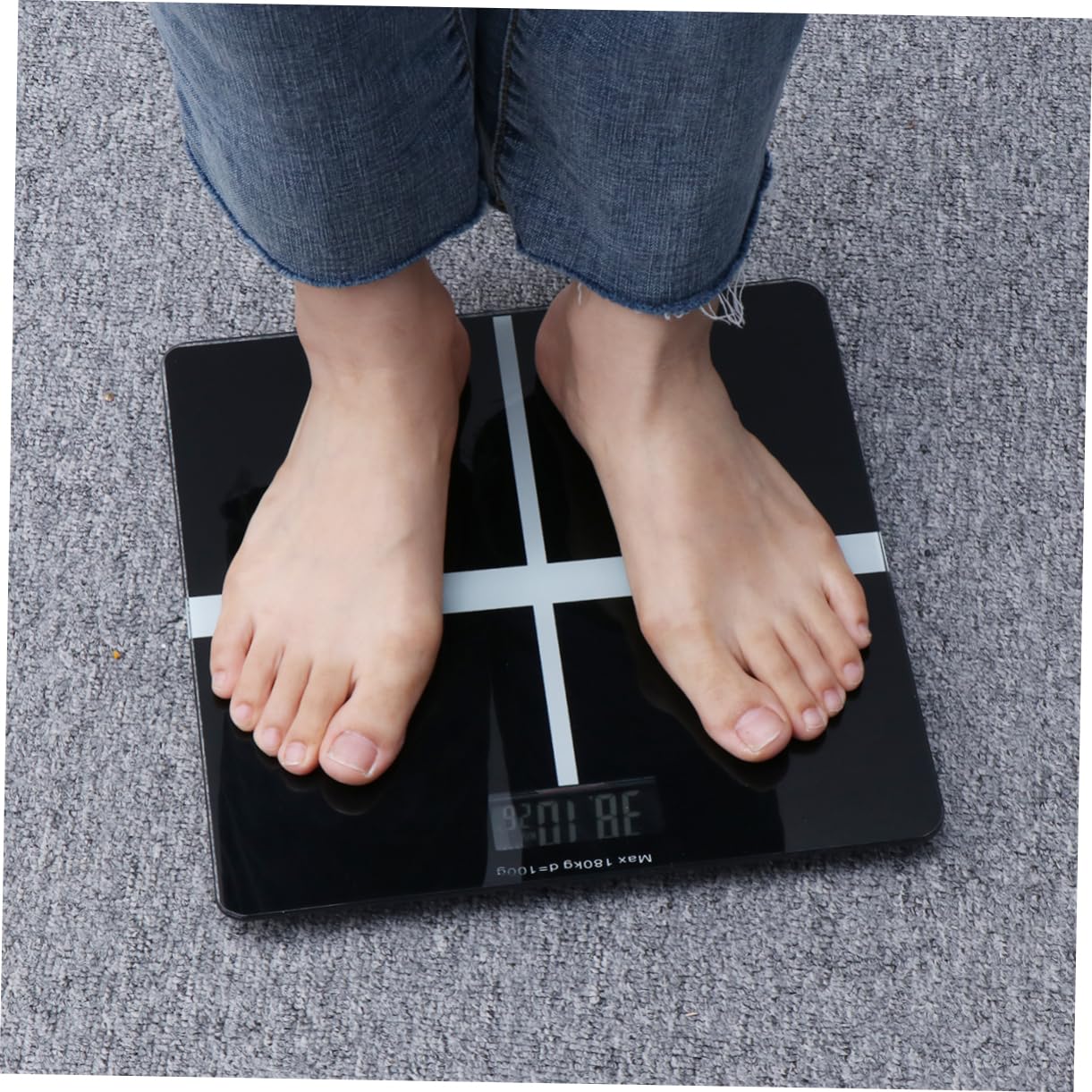 COOLHIYA Digital Body Fat Scale with LCD Display