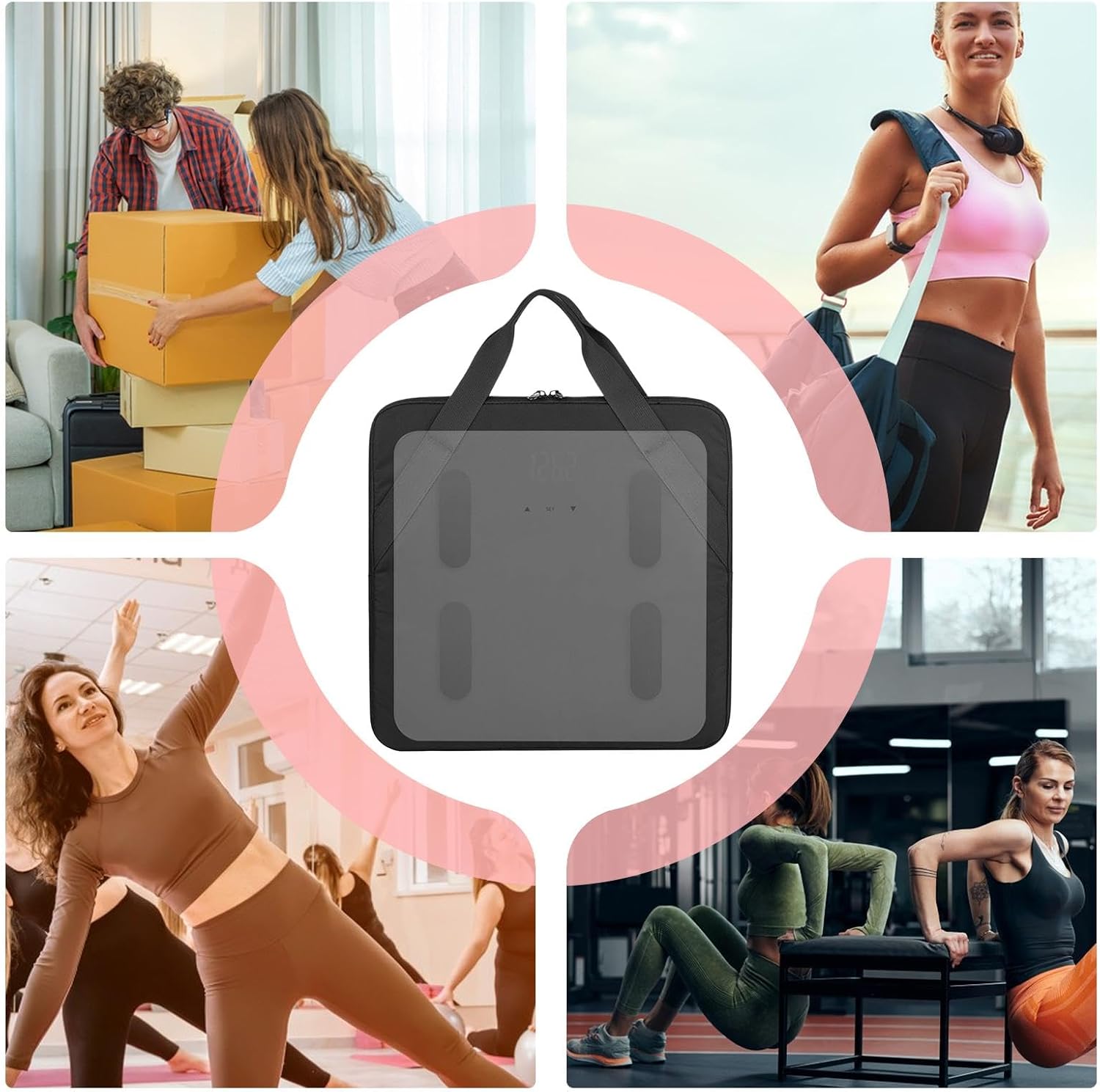 Digital Scale Carrying Bag With Handle - 200D Oxford Cloth