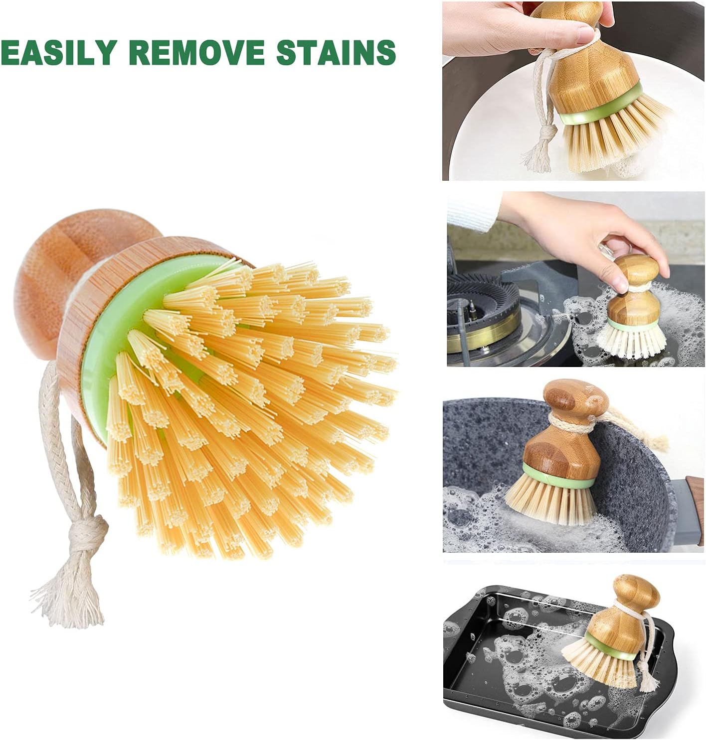 RADESCOO Premium Dish Brush Set Pack of 2