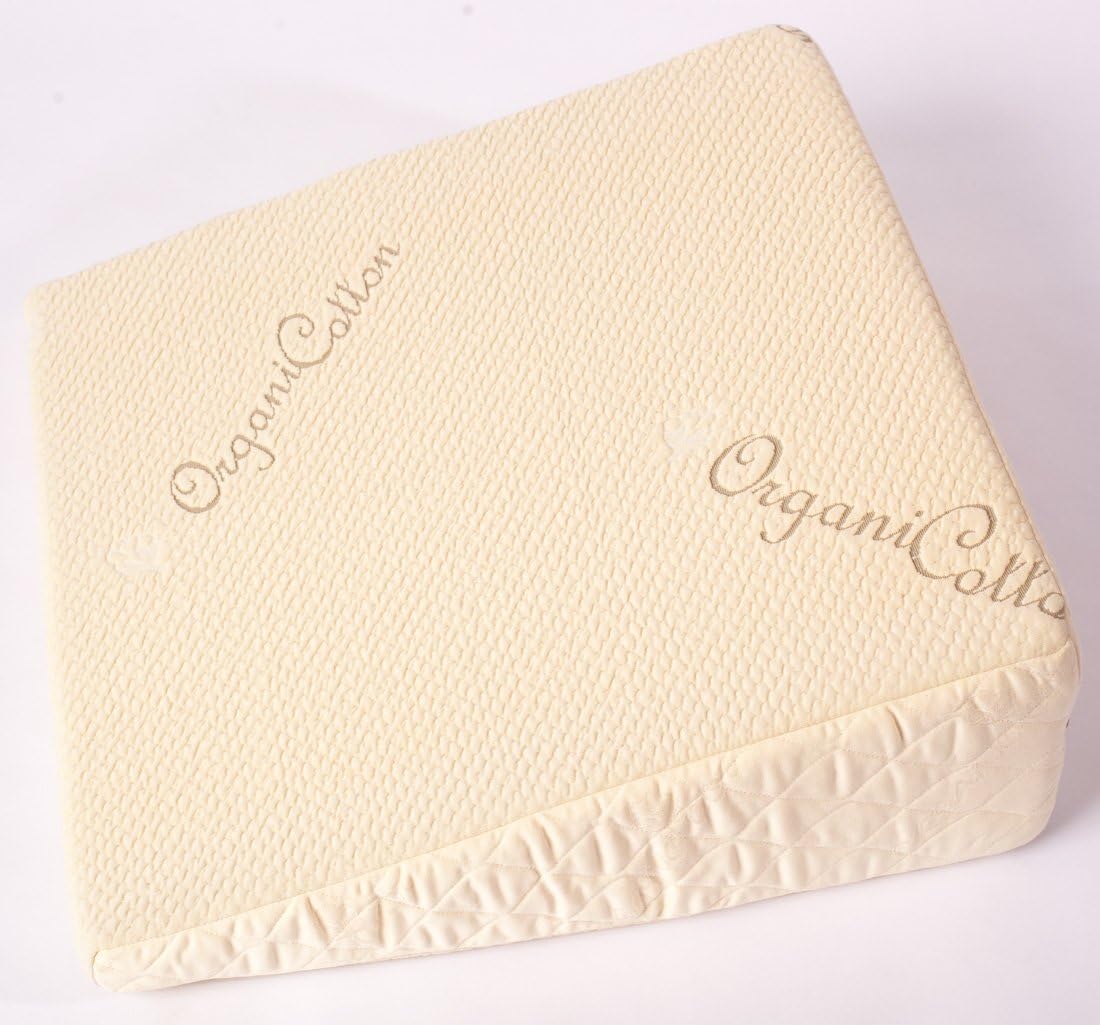 Churchill Smith 8 Reflux Bed Wedge Pillow with Organic Cotton Cover