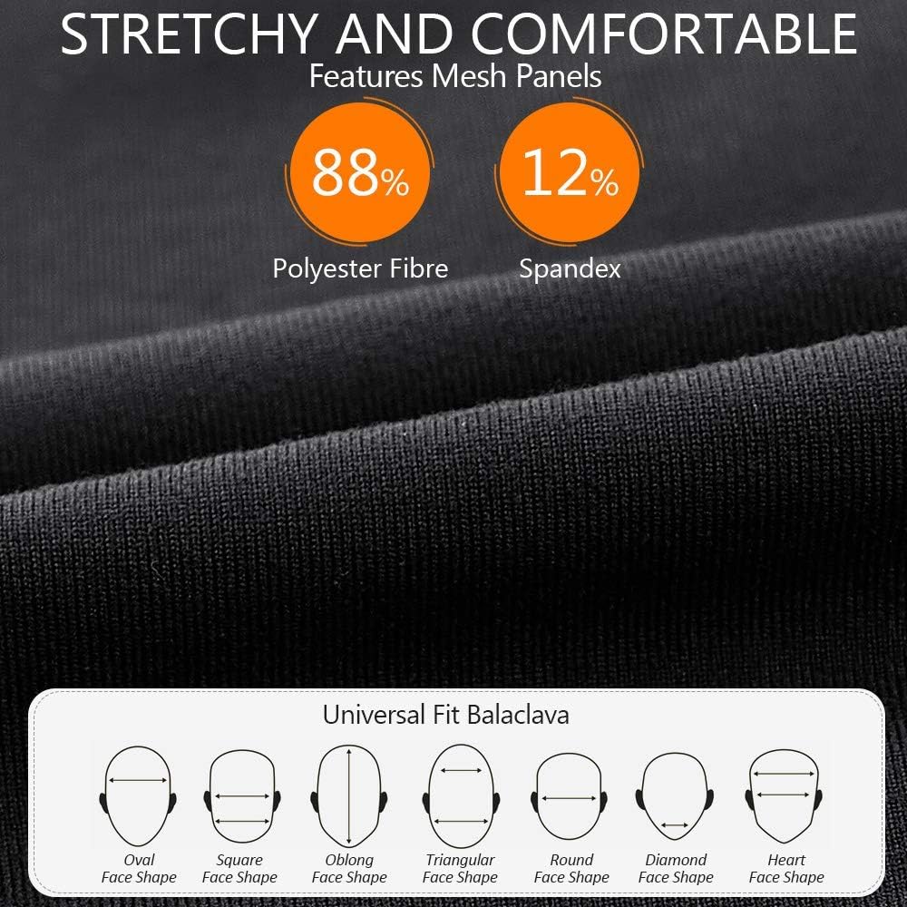 ILM Balaclava Face Mask for Ski and Motorcycle FM01