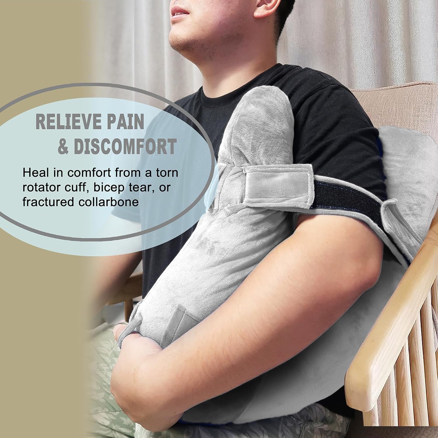 Shoulder Surgery Pillow for Post-Op Comfort and Pain Relief
