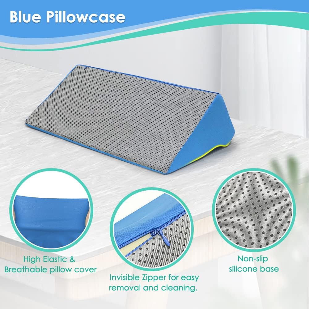 NEPPT Bed Wedge Pillow Set for Back Support and Post Surgery