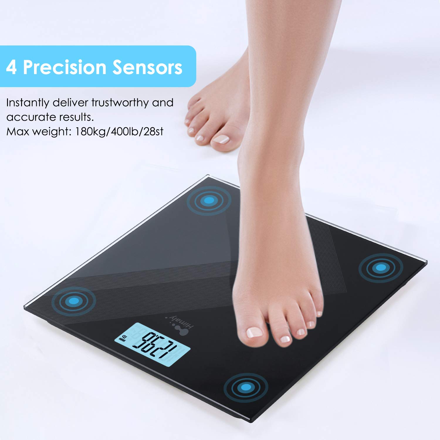 Himaly Digital Weight Scale with Weight Change Detection