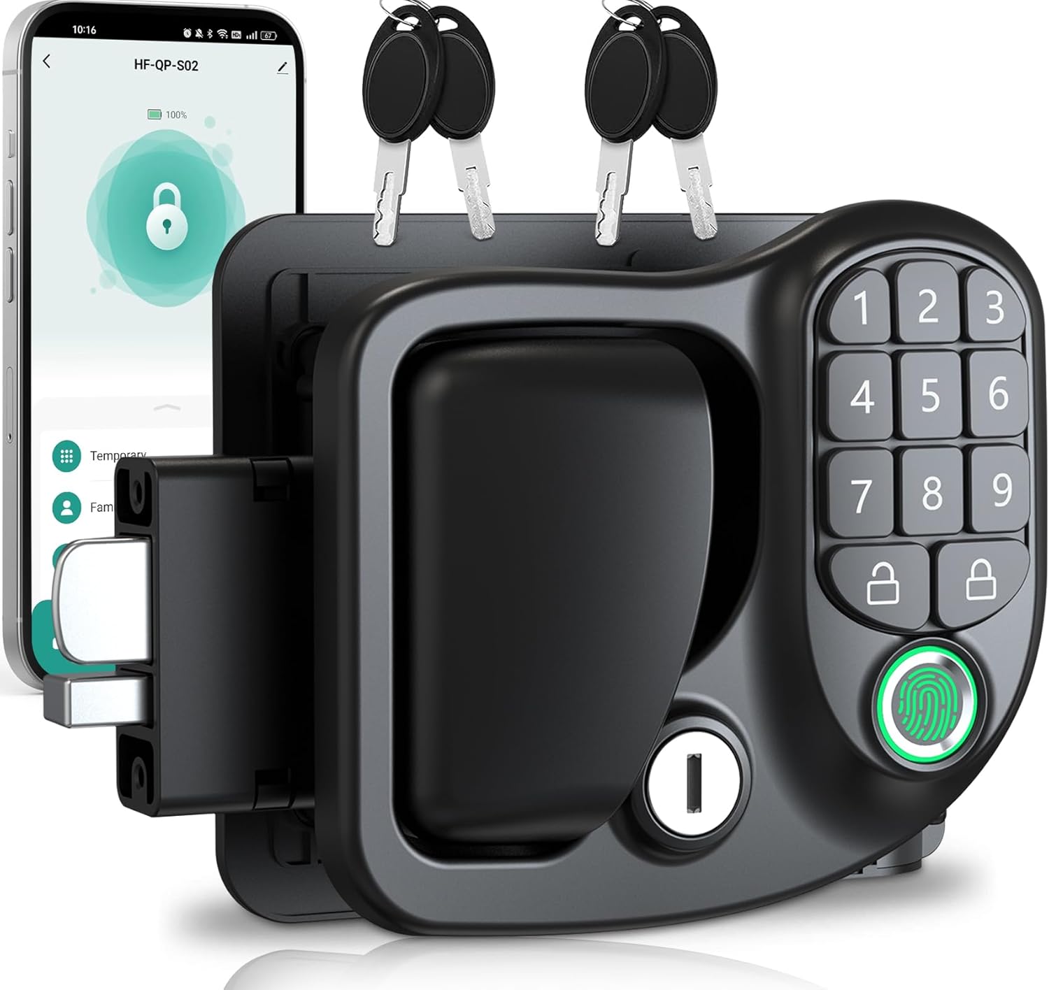 Wodli 4-in-1 Keyless Entry RV Door Lock