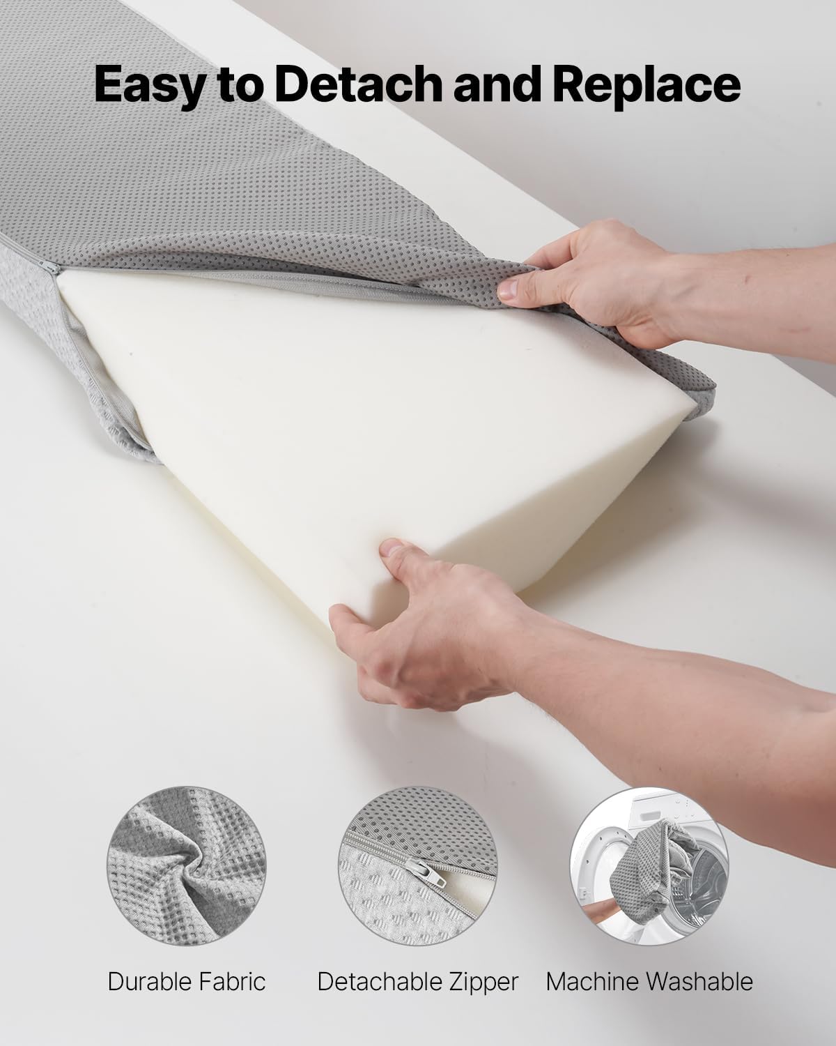 VEVOR Bed Gap Filler Pillow for Headboard