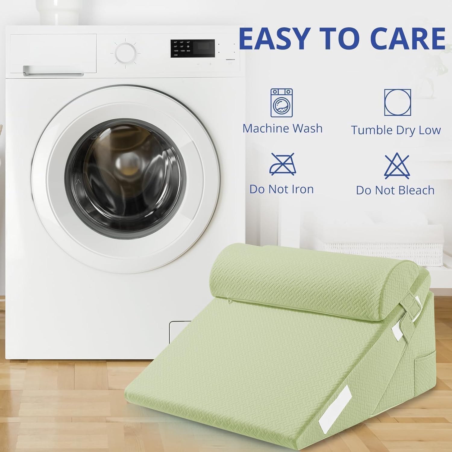 Sasttie Adjustable Wedge Pillow Set for Post Surgery and Acid Reflux