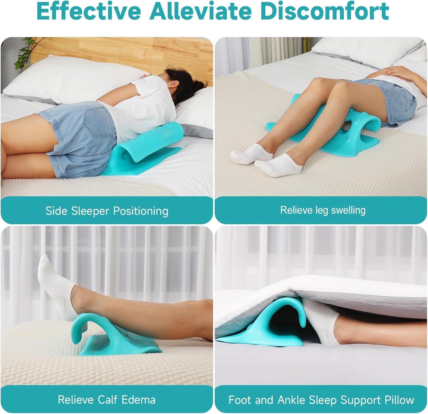 Massage Wedge Pillow for Back Pain Relief and Pressure Relief