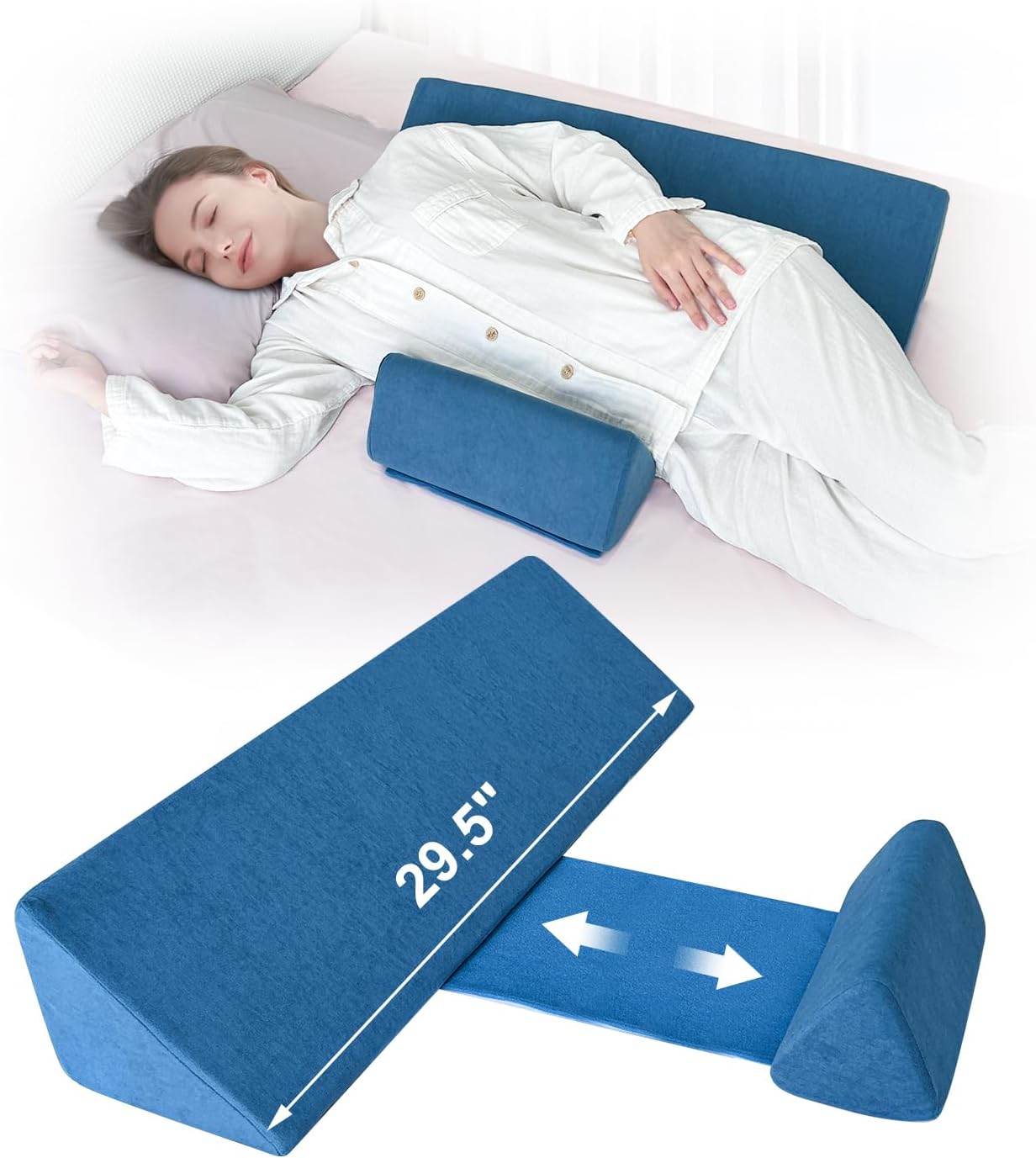 KAAMOS Positioning Wedge Pillow for Bed Sore Prevention