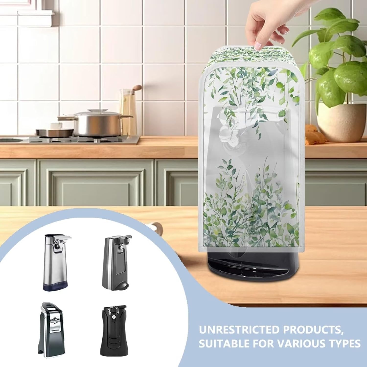 Fishoutleap Can Opener Dust Cover for Electric Openers