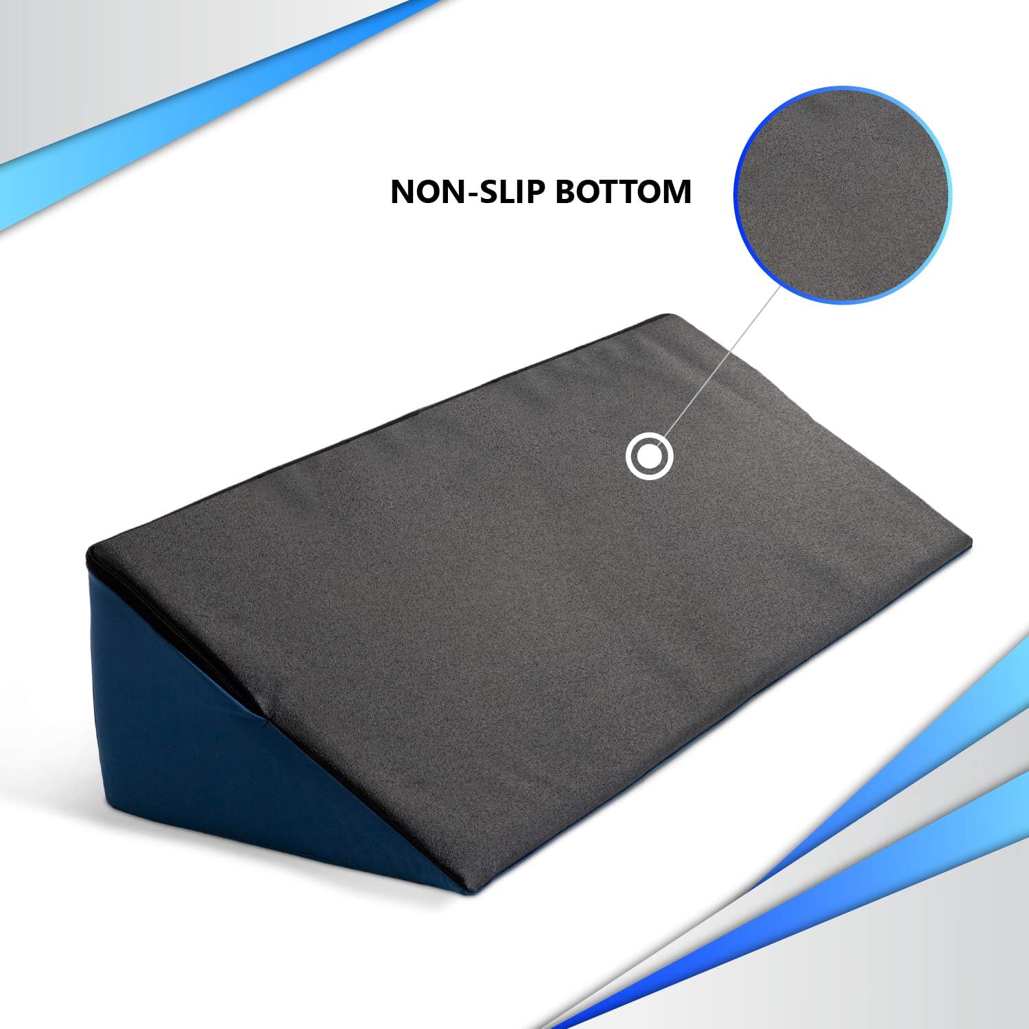 NYOrtho 30 Degree Bed Wedge Pillow for Pressure Relief and Alignment
