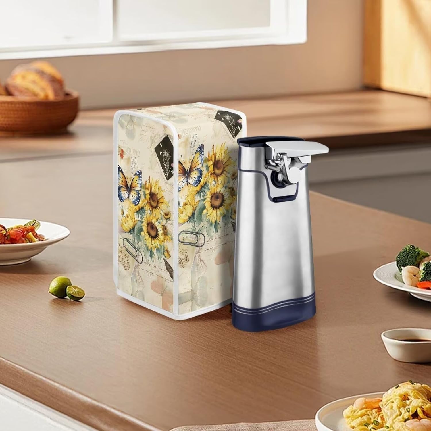 Fishoutleap Electric Can Opener Anti-Fingerprint Cover