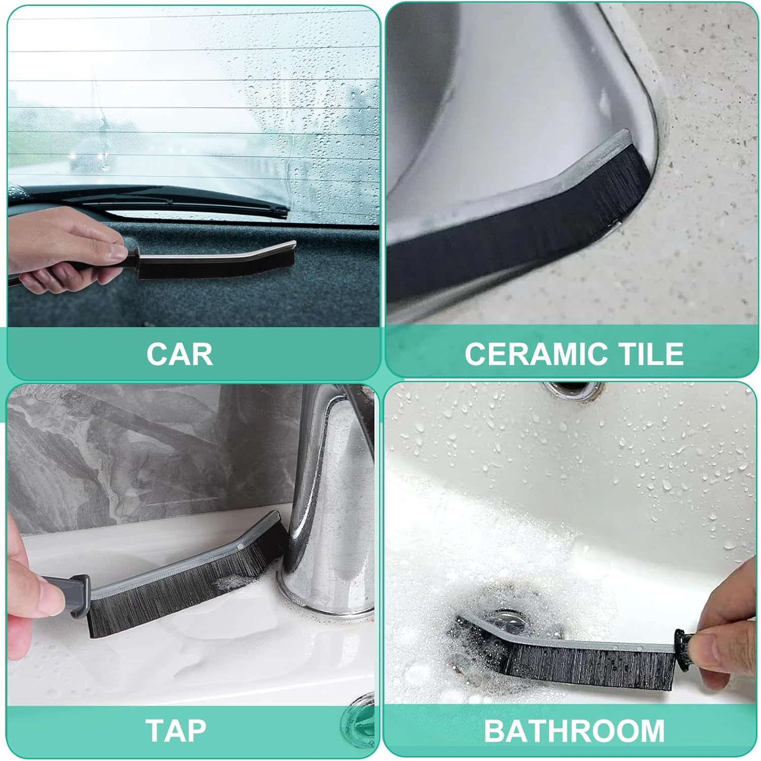 OKOMER 42Pcs Versatile Crevice Cleaning Brush Set
