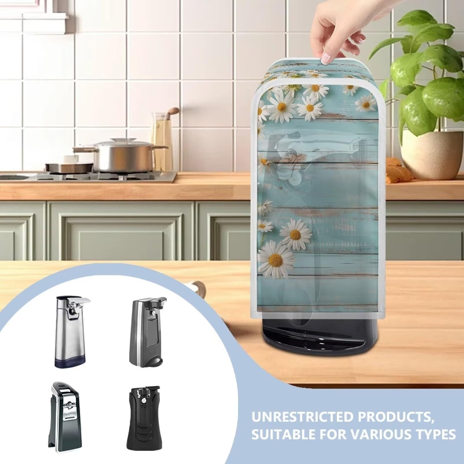 Fuojuvelie Can Opener Cover - Oil Proof and Dust Resistant