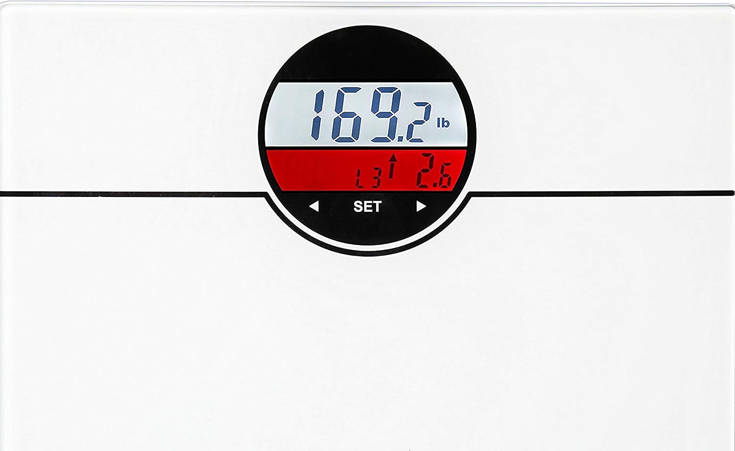 Ozeri WeightMaster 400 lbs Digital Scale with BMI Detection