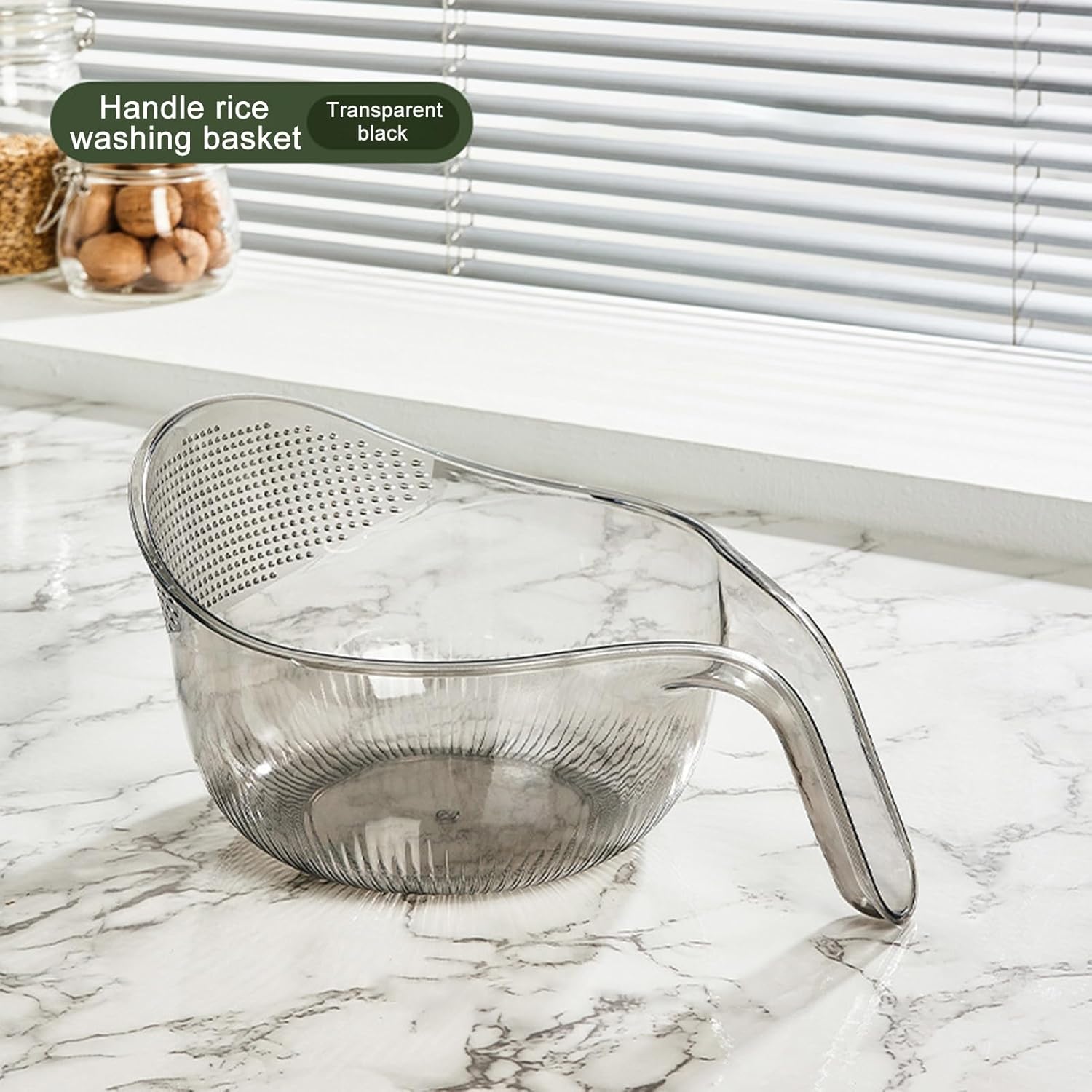 2 PCS Drain Basket with Handle for Kitchen Washing