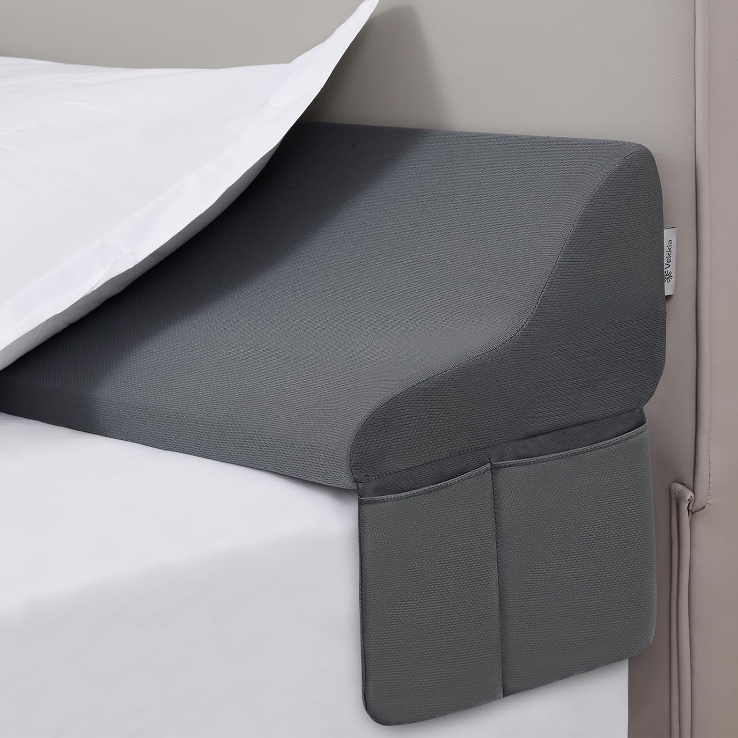 Vekkia King Bed Wedge Pillow - Gray