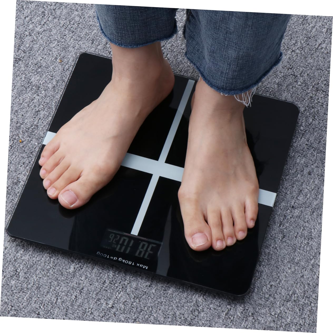 FOMIYES Digital Glass Weight Scale with 1g Accuracy