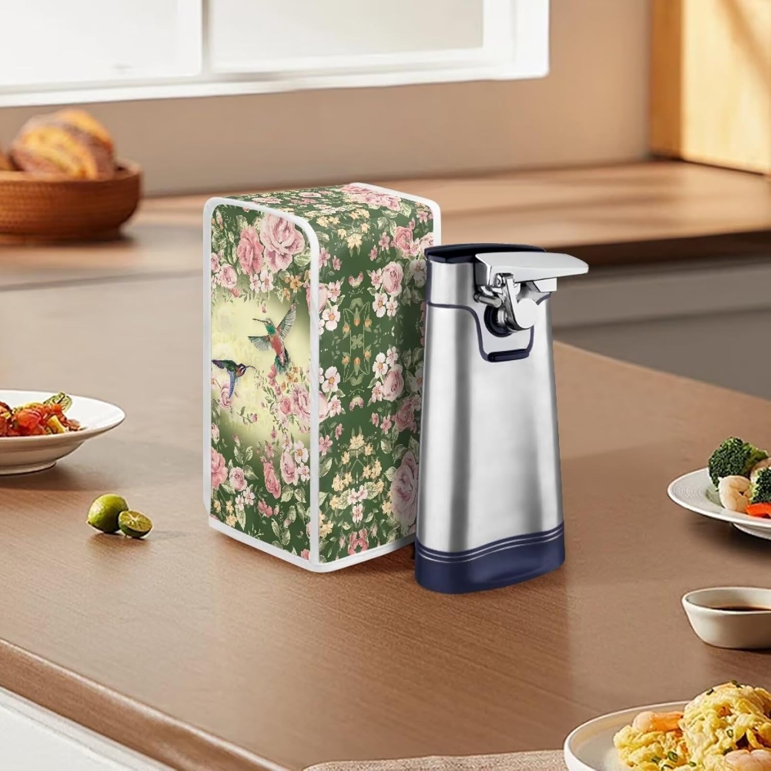 Fuojuvelie Hummingbird Flower Can Opener Cover